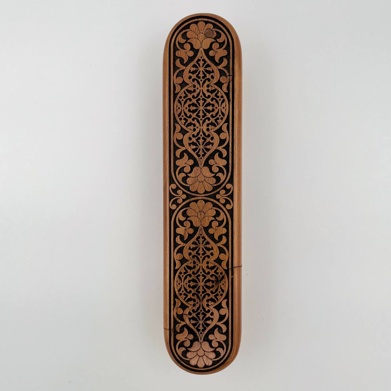 Arabesque Wood Pen Case