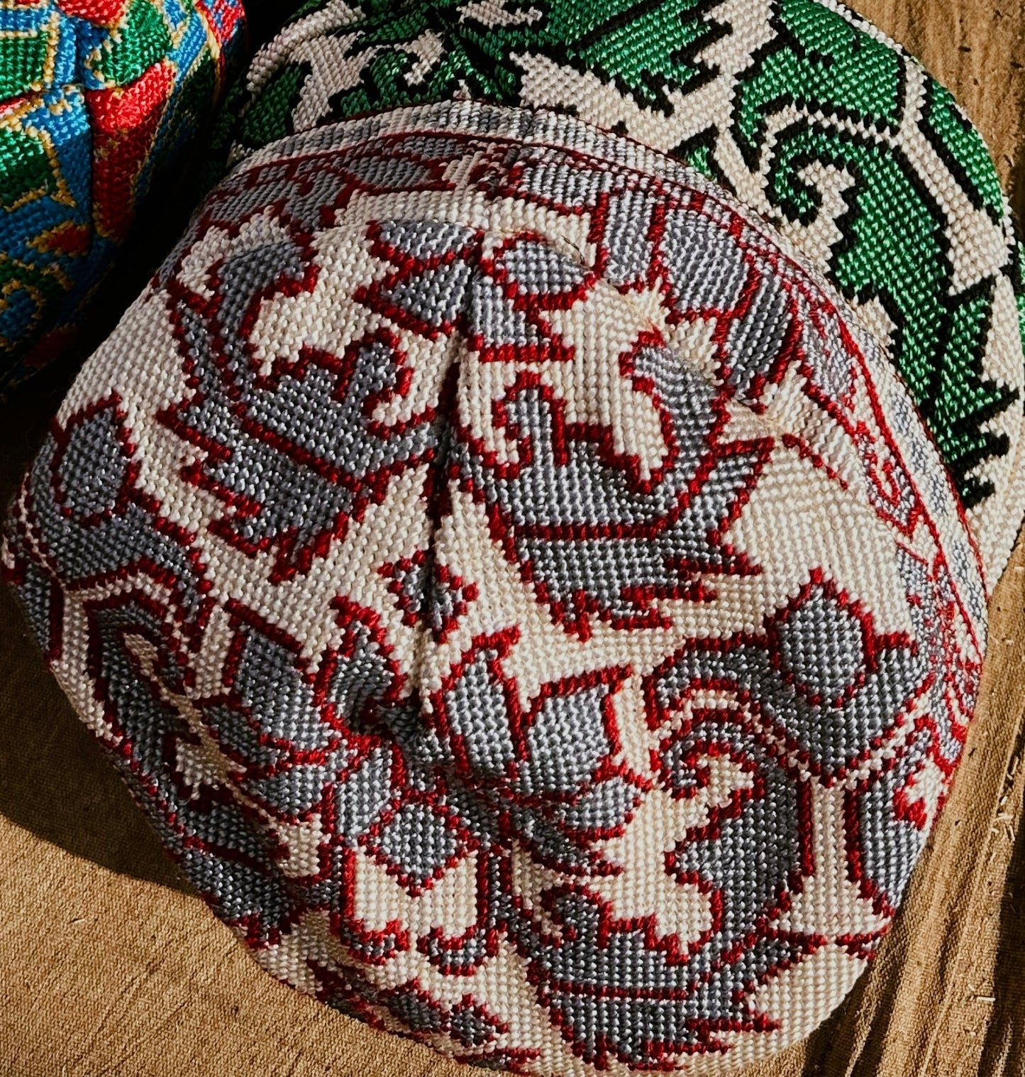 Traditional Uzbek Tubeteika Hat