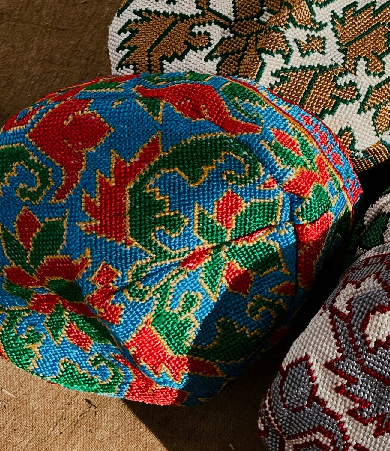 Traditional Uzbek Tubeteika Hat