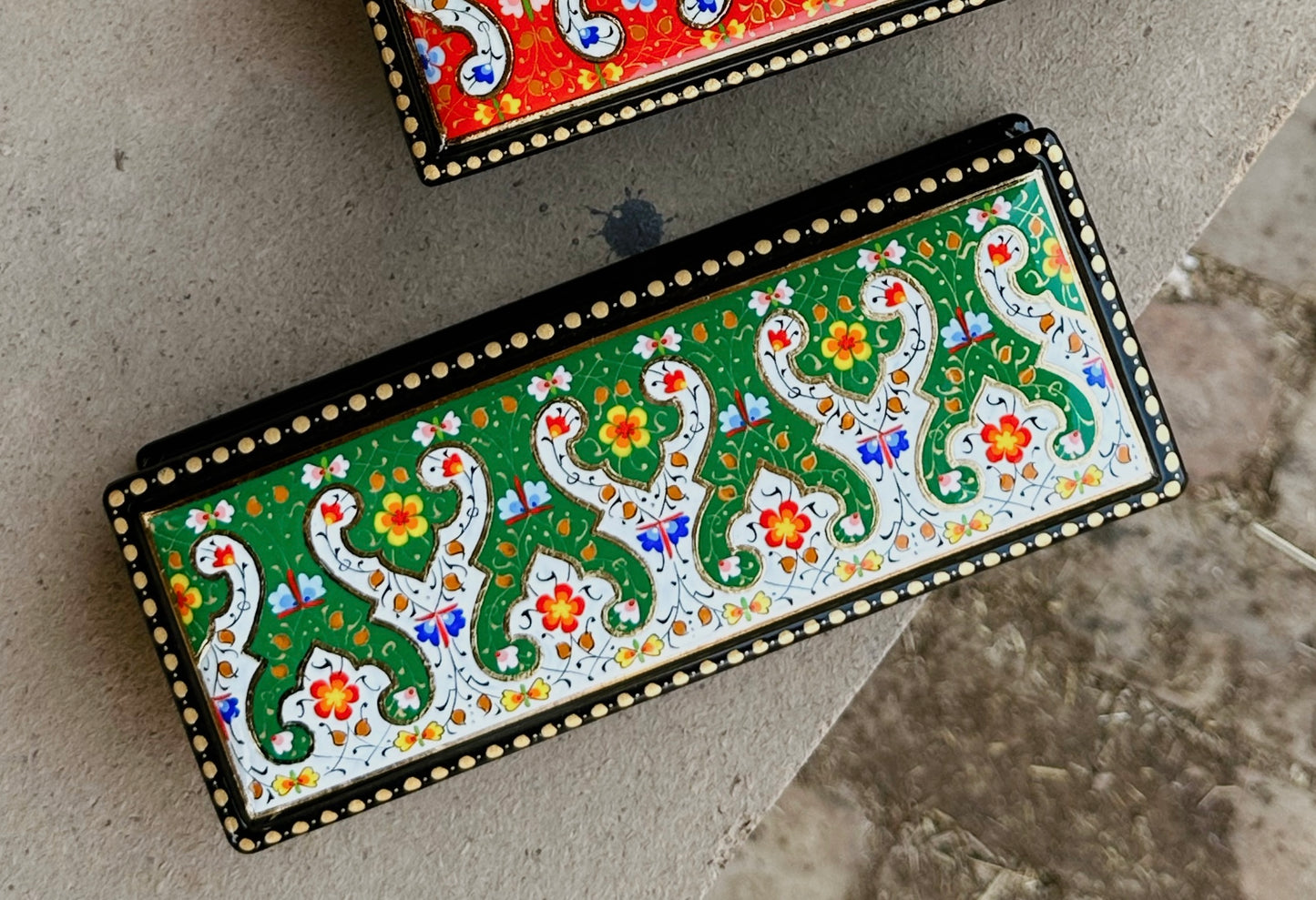 Samarkand Enamel Pen Case