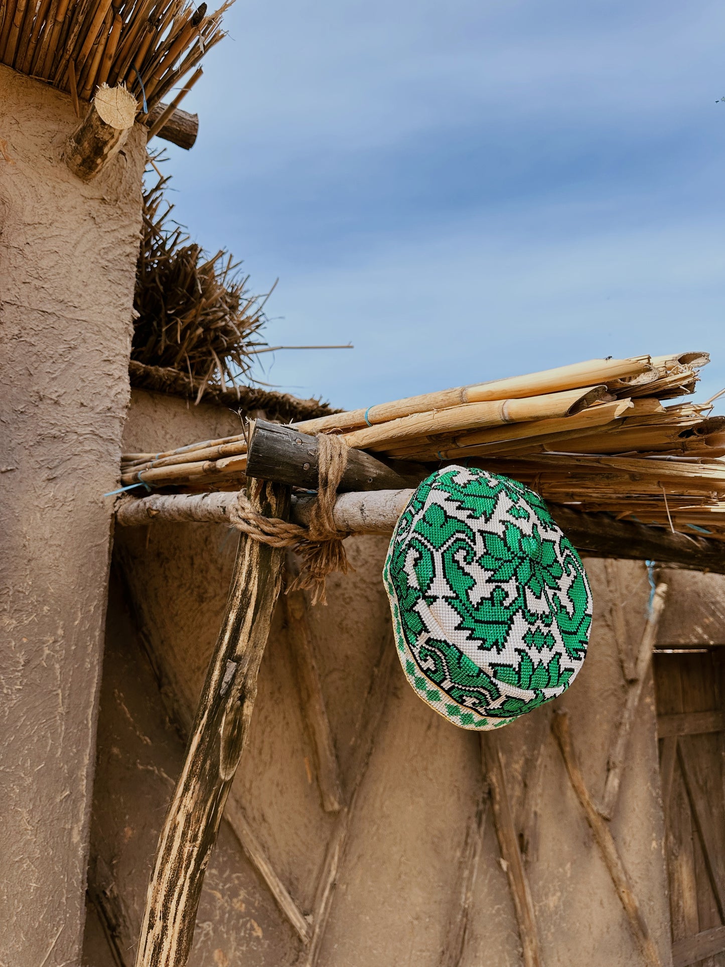 Traditional Uzbek Tubeteika Hat