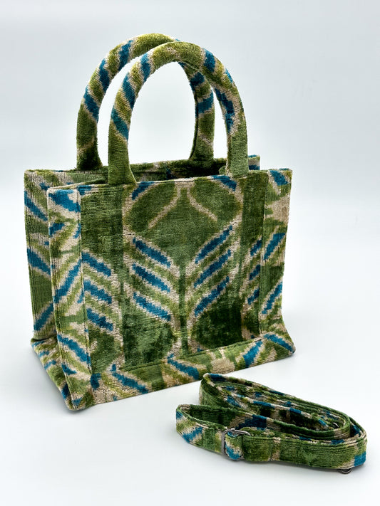 Velvet Ikat Elegance (Forest Trails)