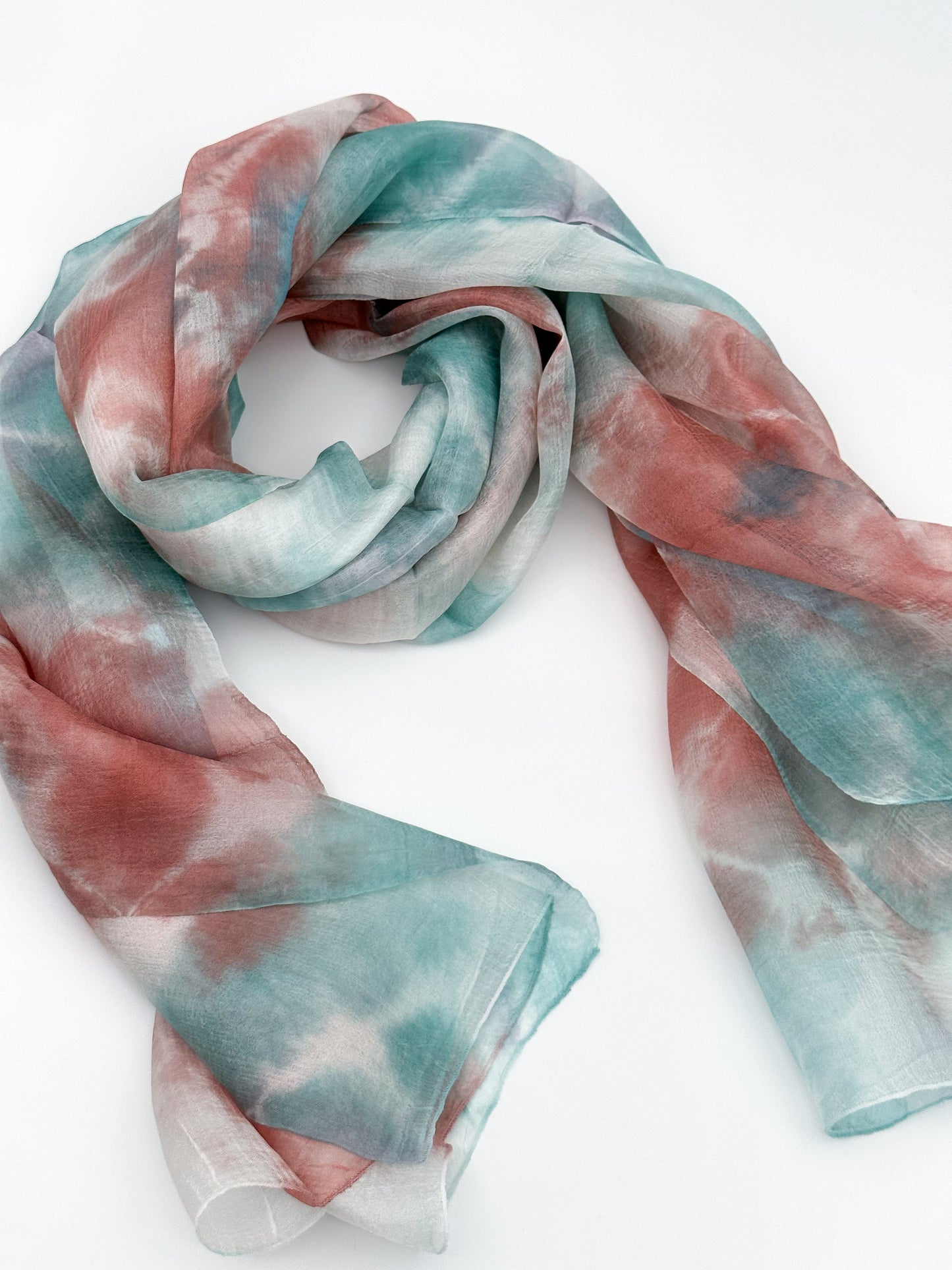 Ocean Breeze Silk Scarf