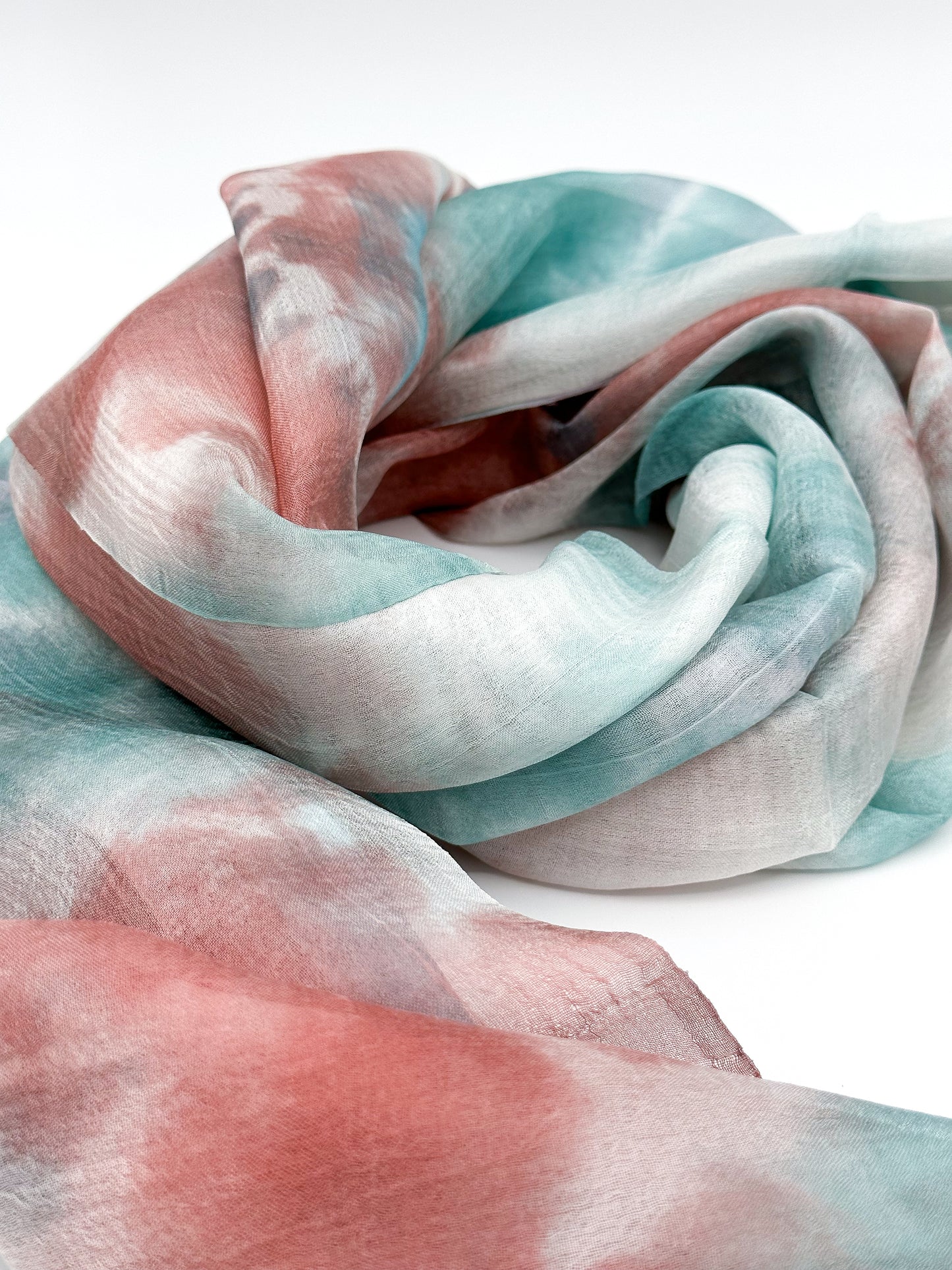 Ocean Breeze Silk Scarf