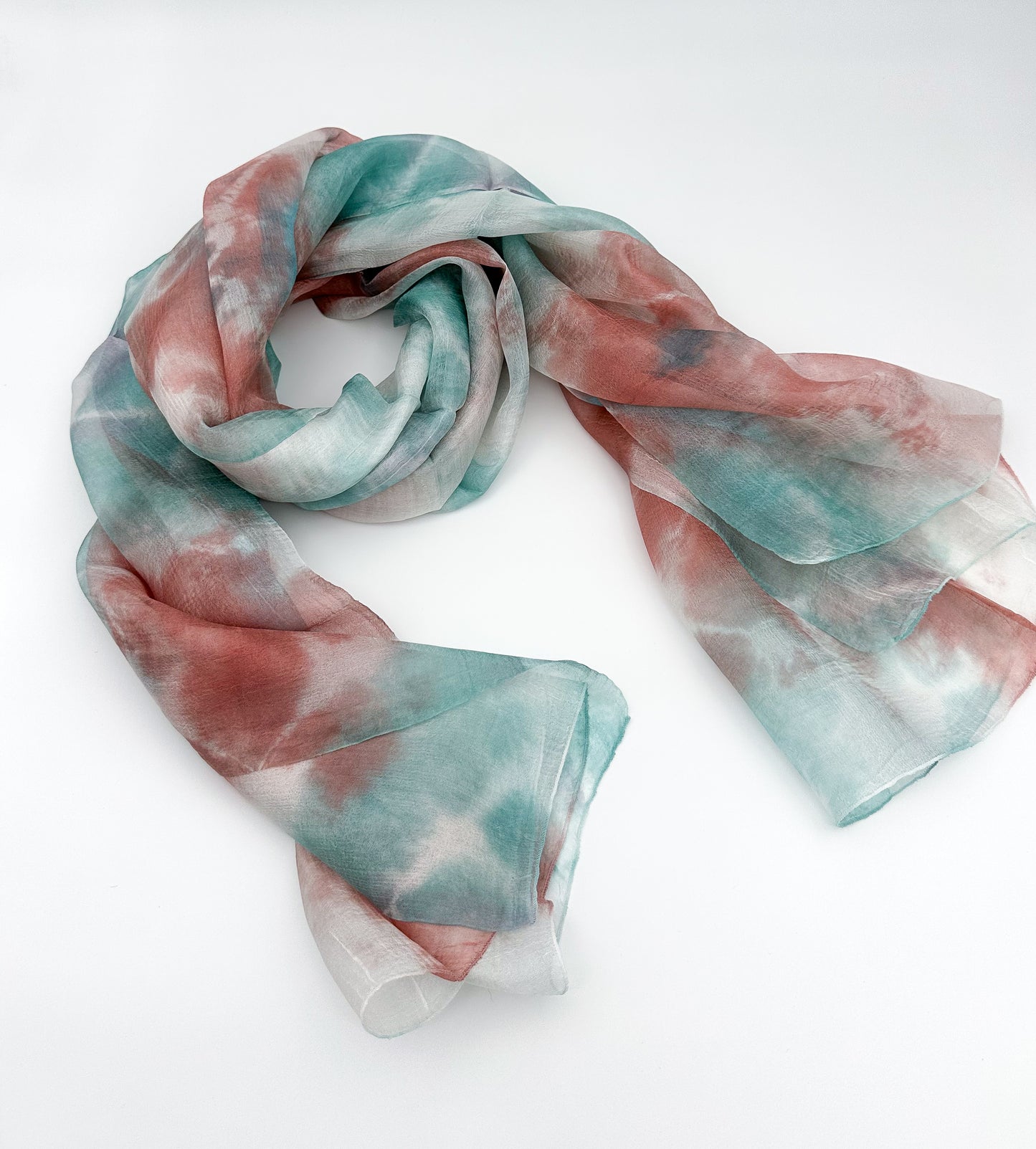 Ocean Breeze Silk Scarf