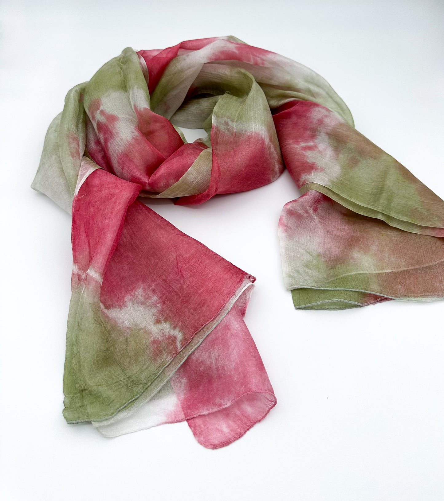 Blossom Meadow Silk Scarf