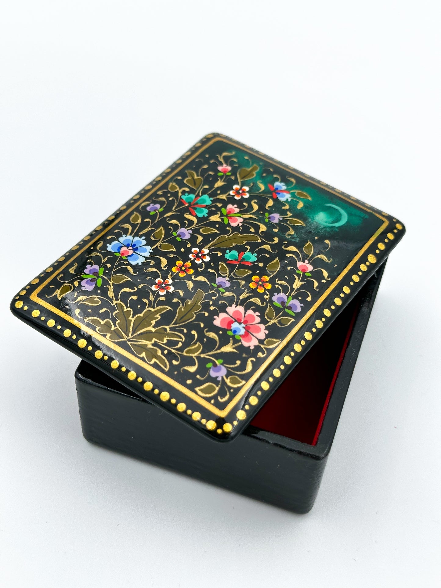 Midnight Bloom Small Jewelry Box