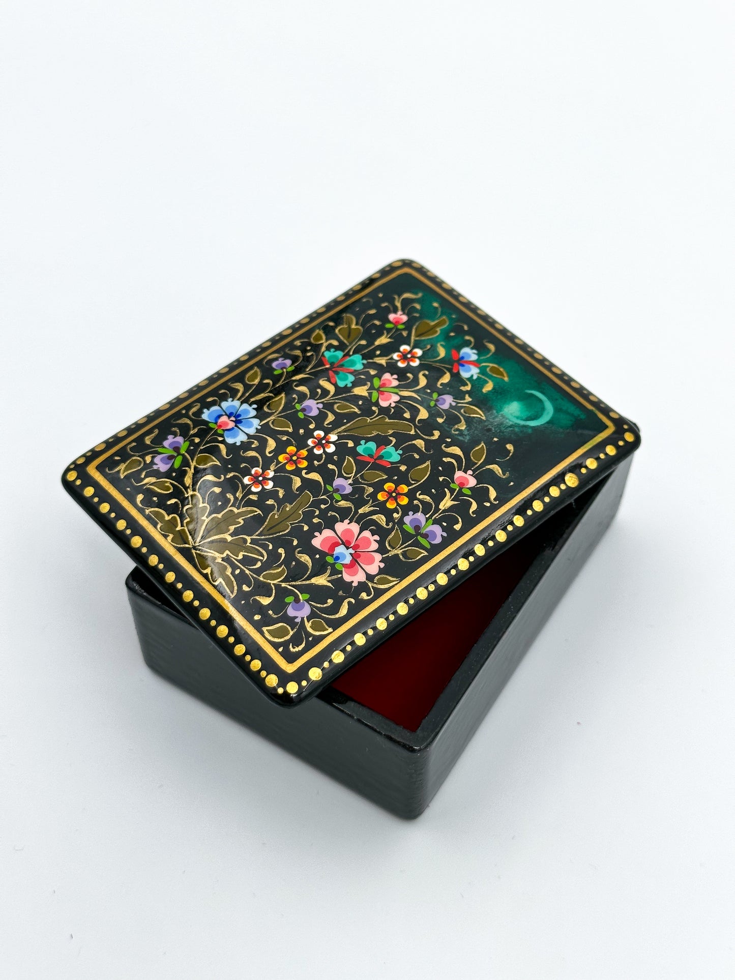 Midnight Bloom Small Jewelry Box