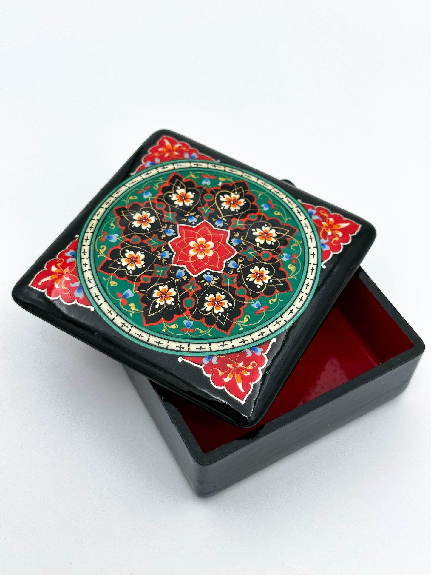 Floral Harmony Small Jewelry Box