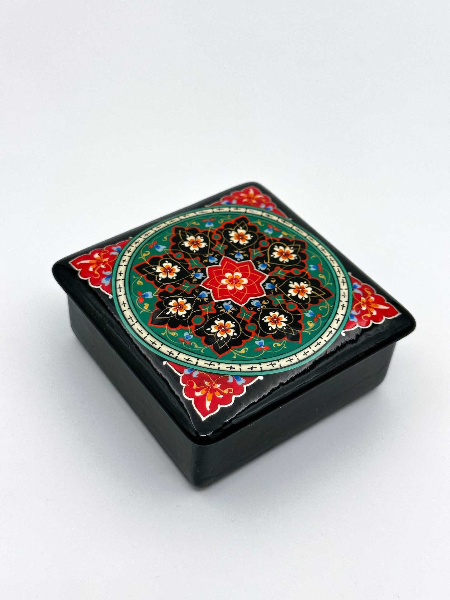 Floral Harmony Small Jewelry Box