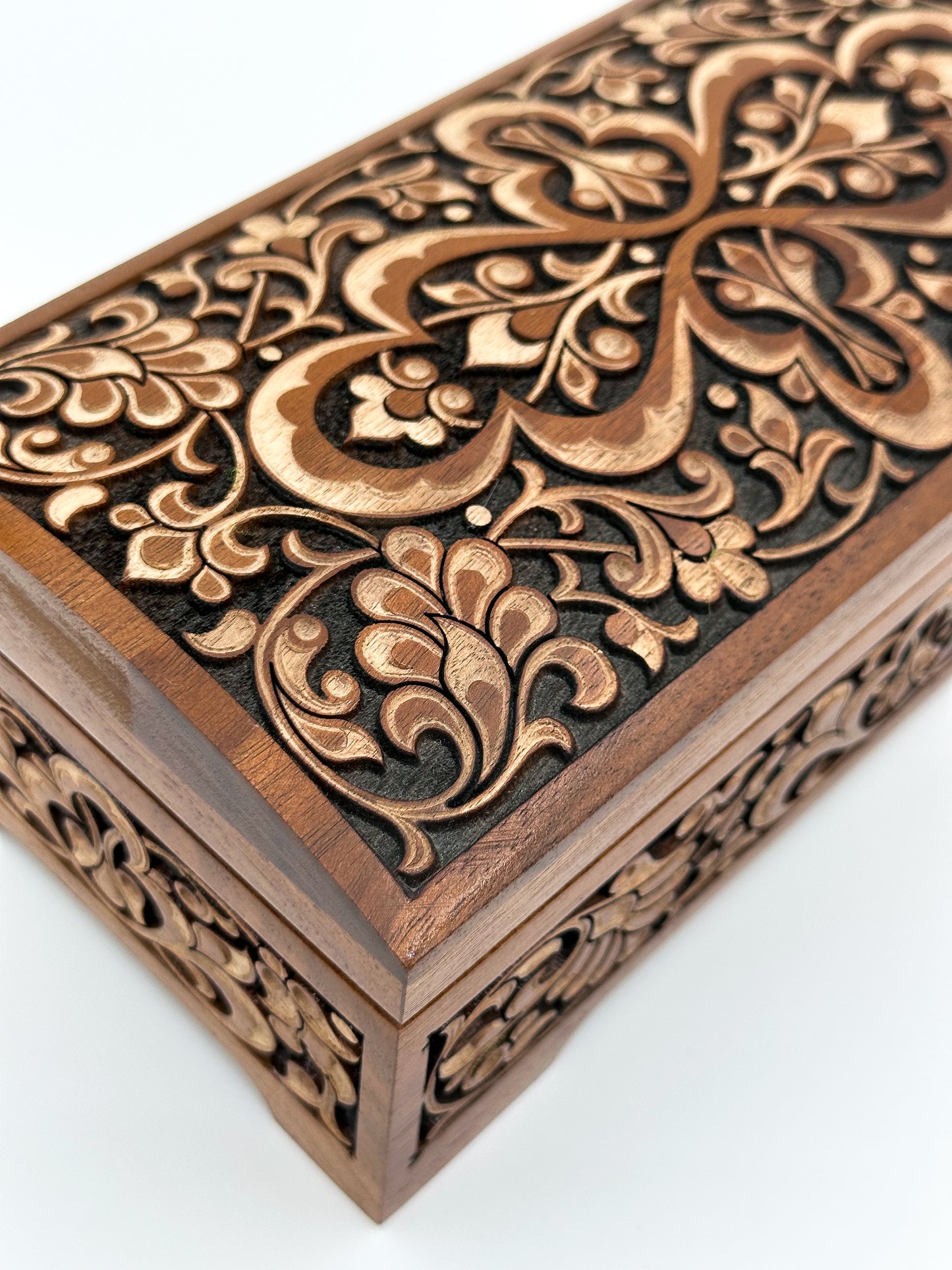 Regal Arabesque Jewelry Box