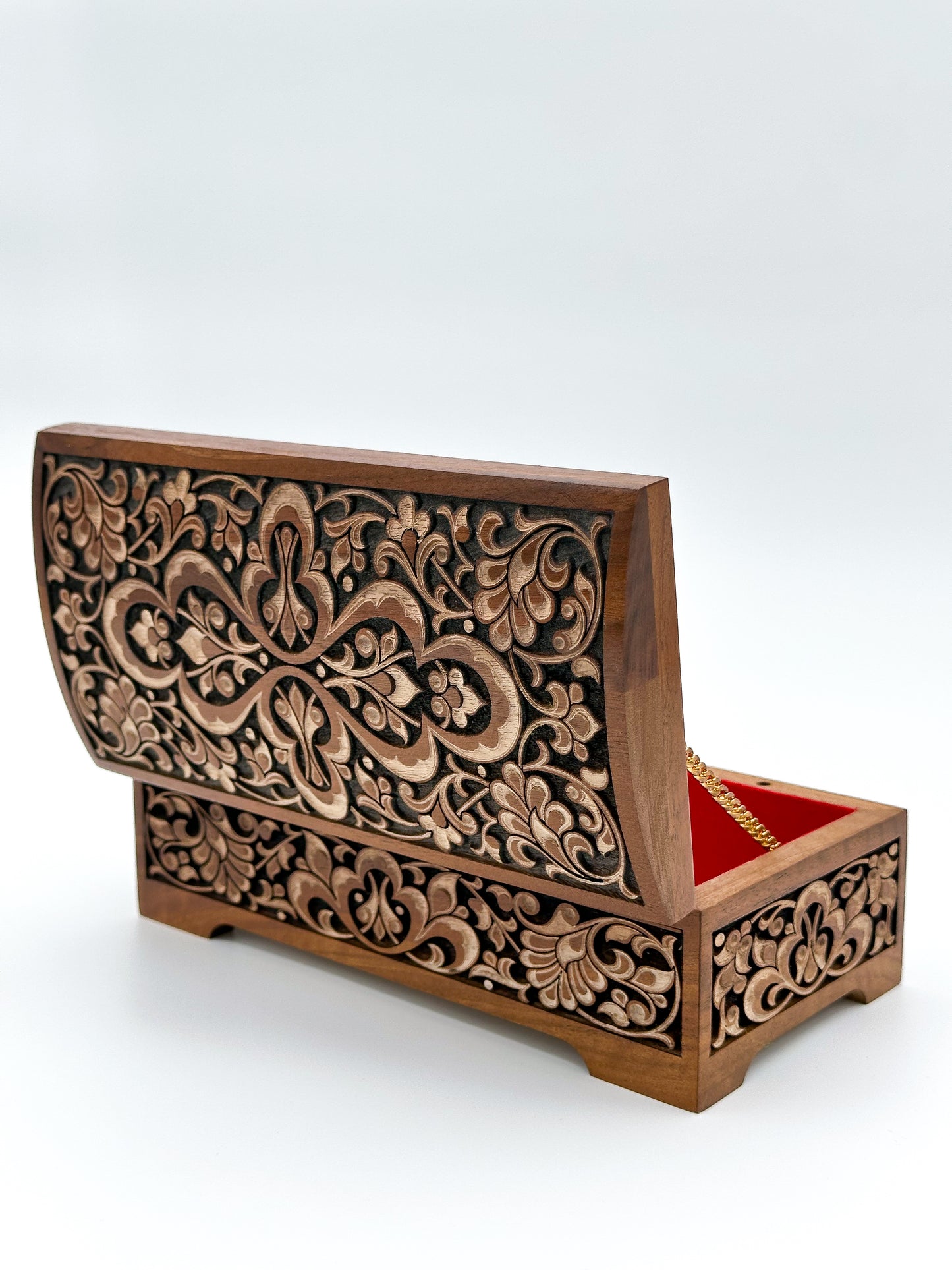 Regal Arabesque Jewelry Box