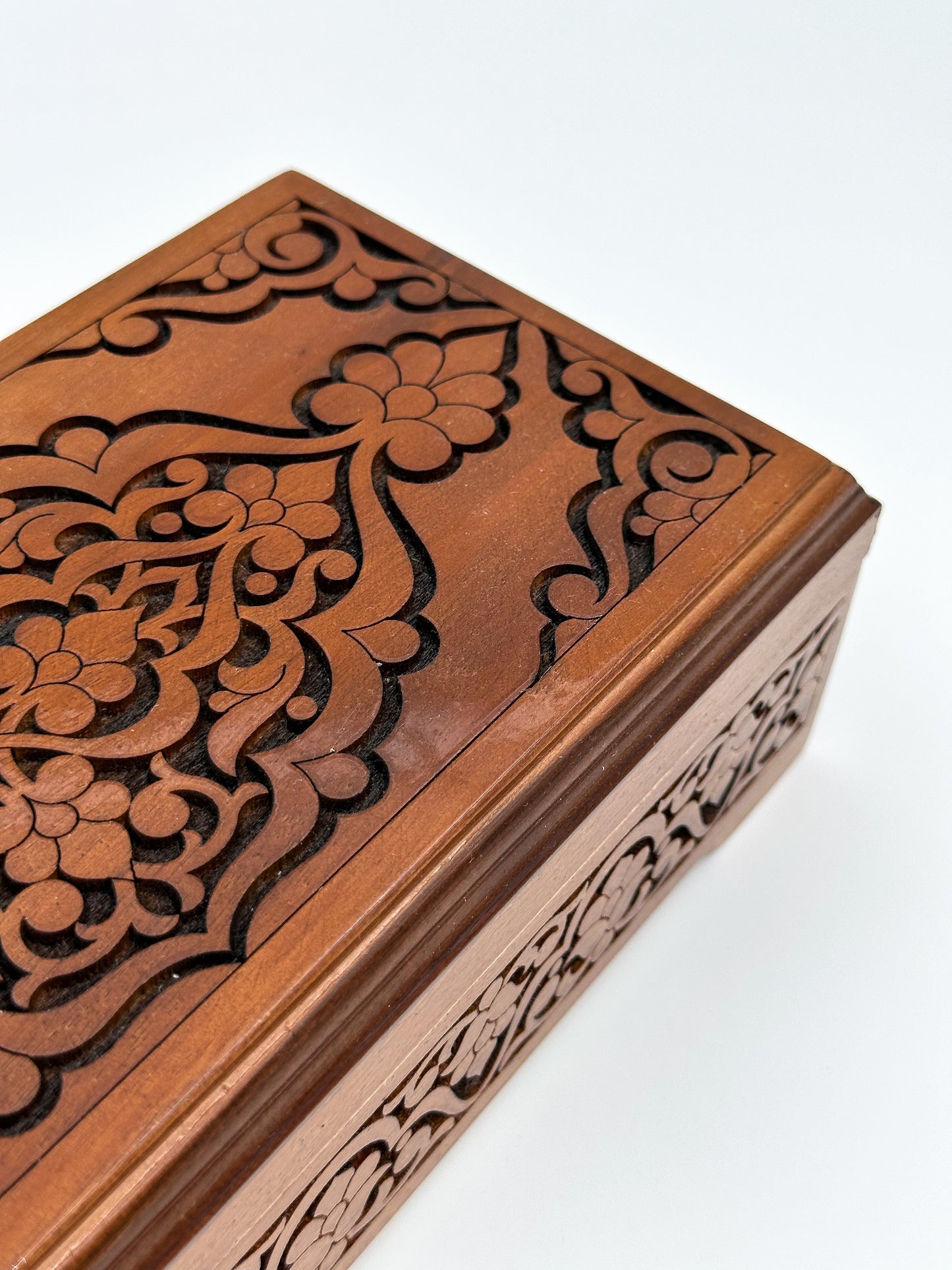 Regal Wooden Treasure Box