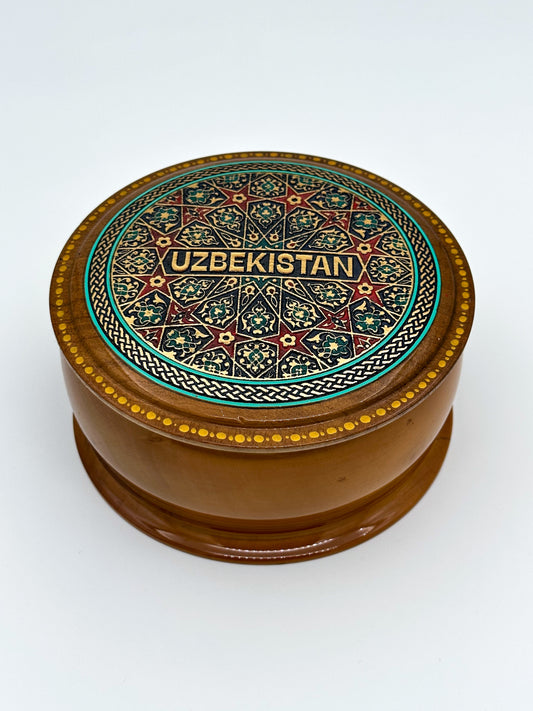 Uzbek Heritage Jewelry Box