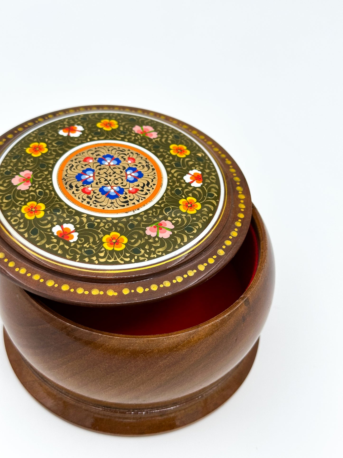 Golden Blossom Small Jewelry Box