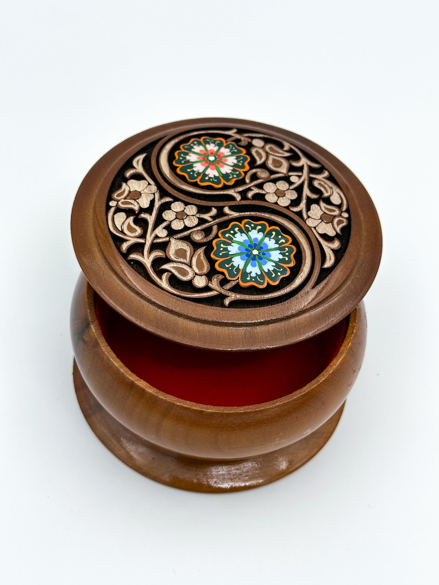 Floral Harmony Small Jewelry Box