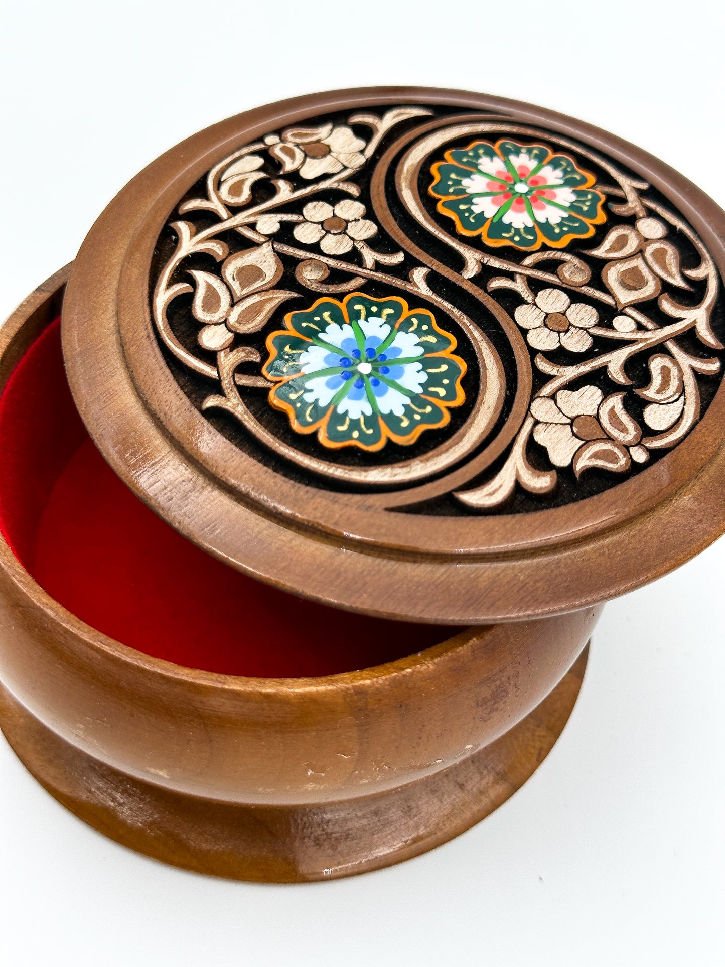 Floral Harmony Small Jewelry Box