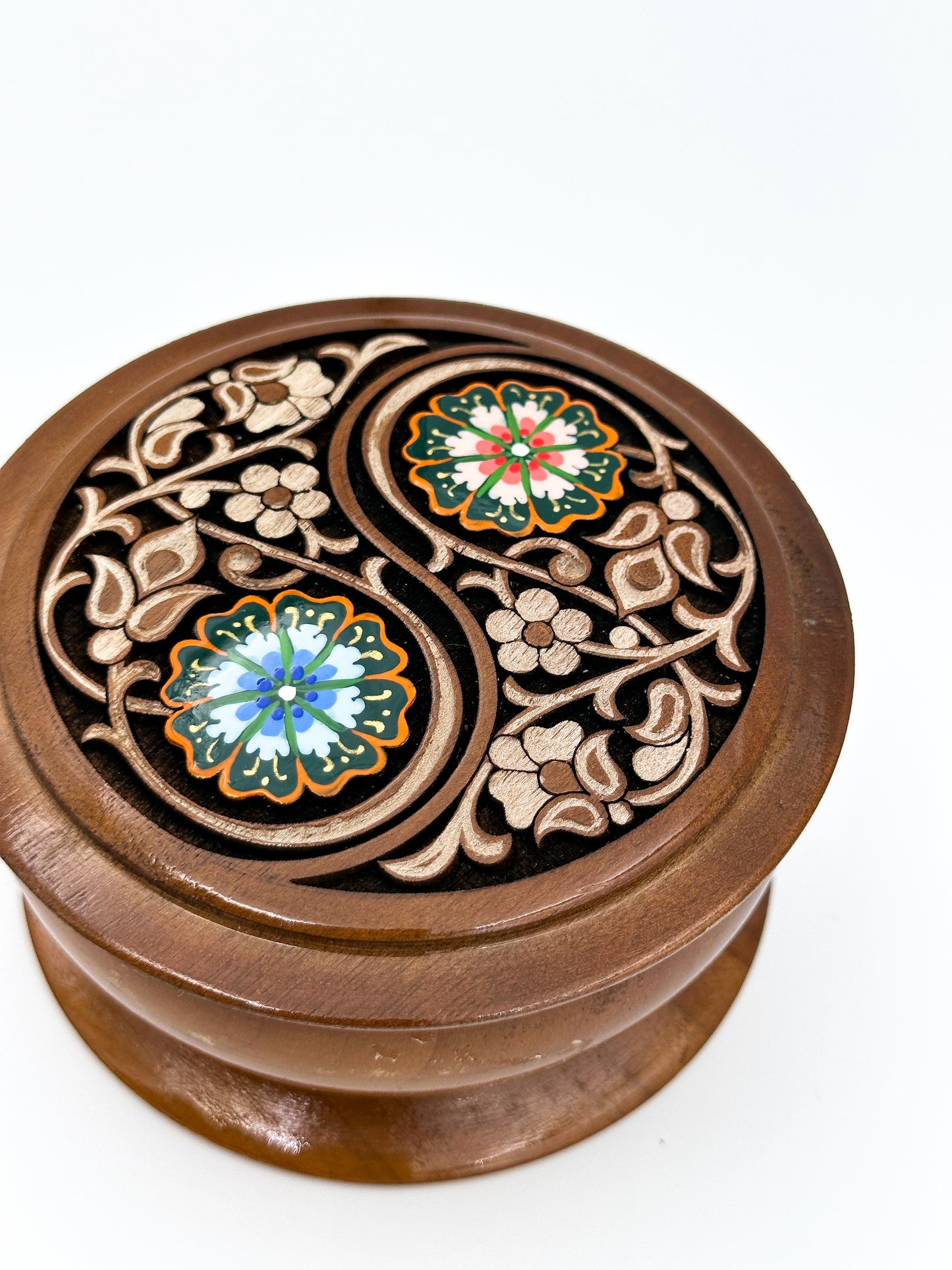 Floral Harmony Small Jewelry Box