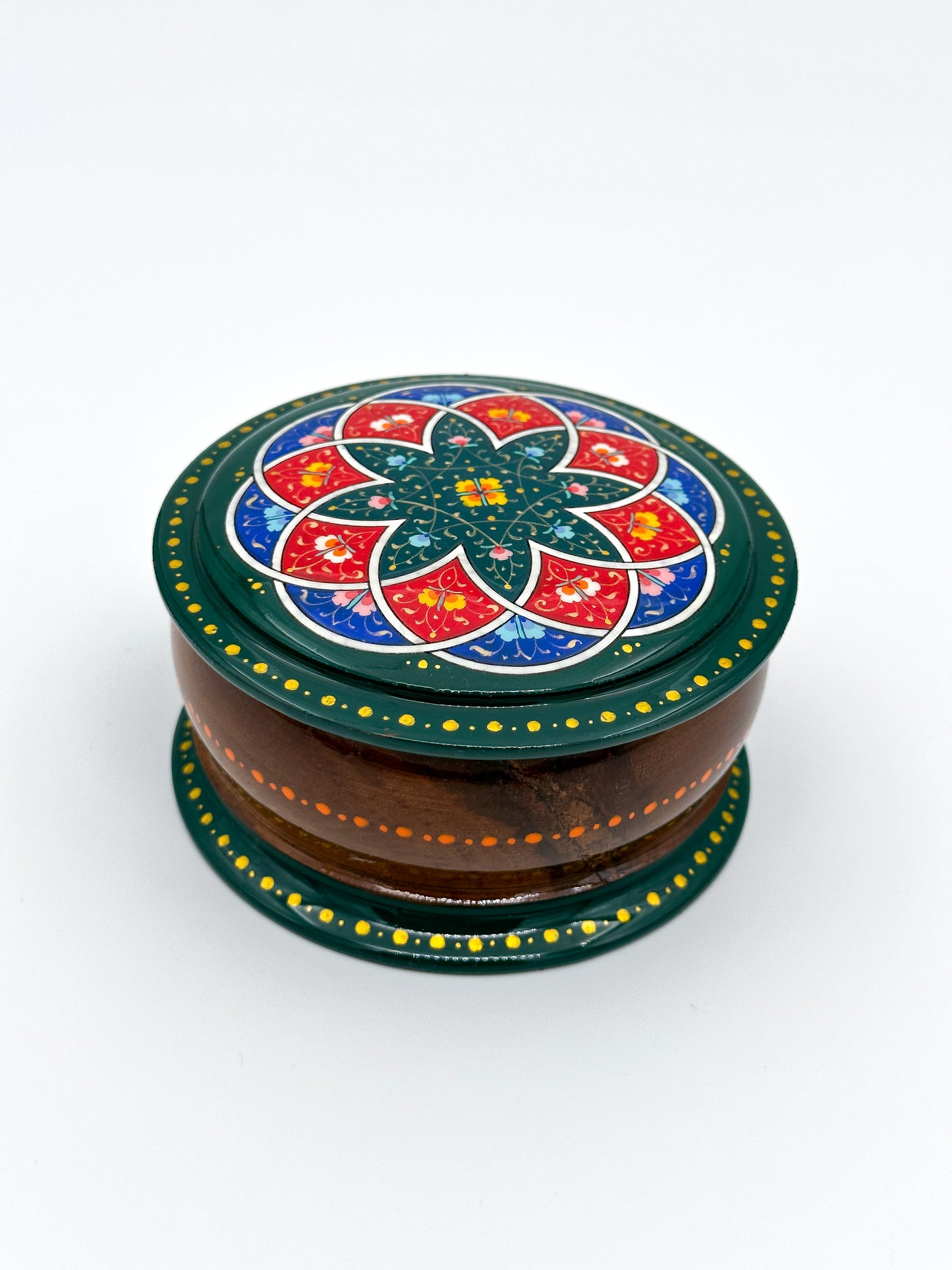 Radiant Mandala Small Jewelry Box