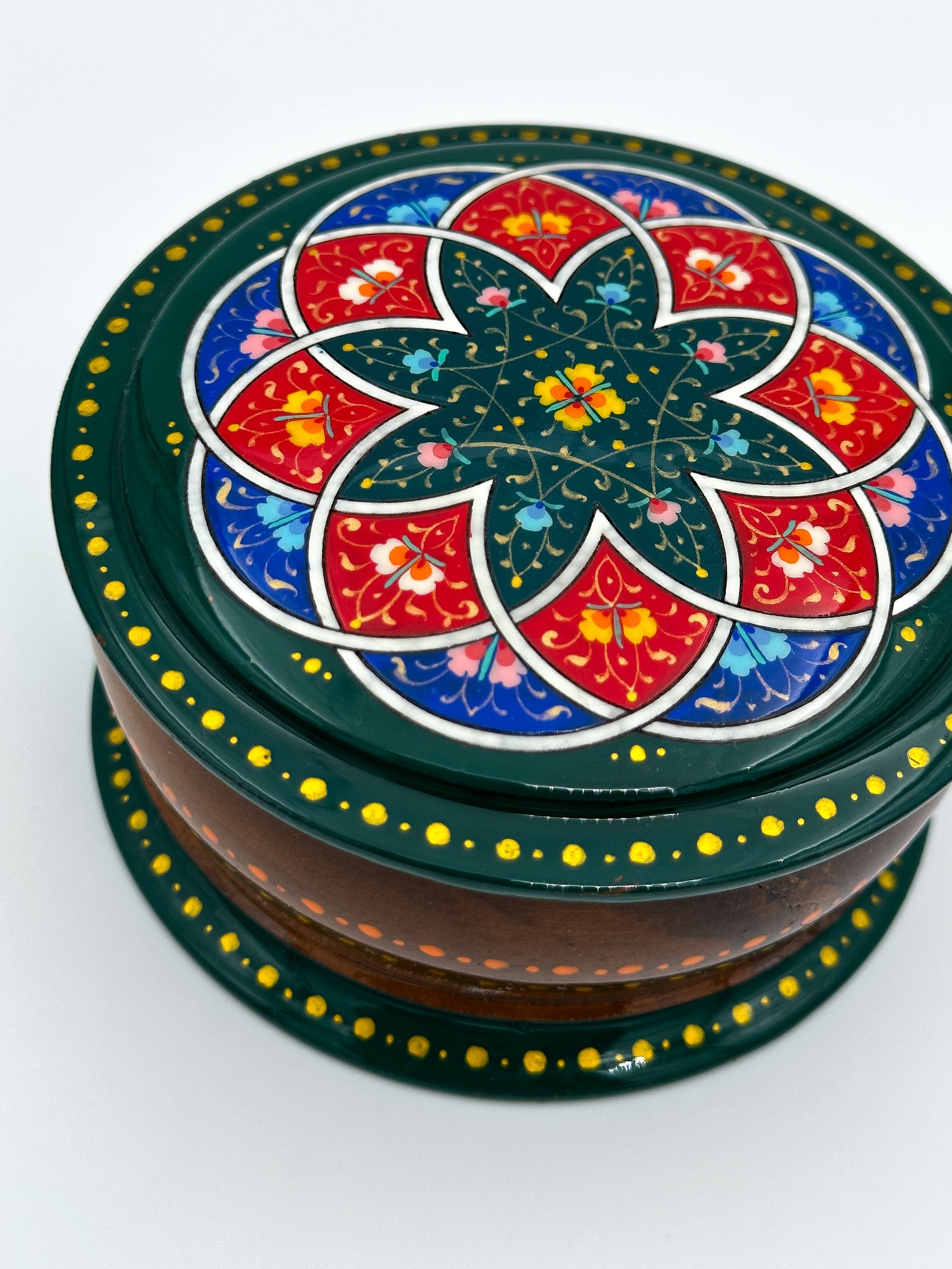 Radiant Mandala Small Jewelry Box