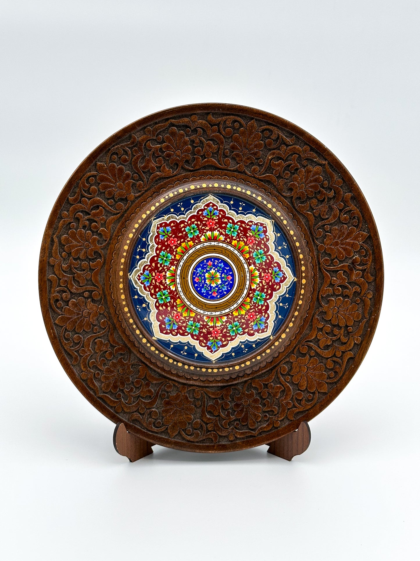 Royal Blossom Mandala Wall Plate