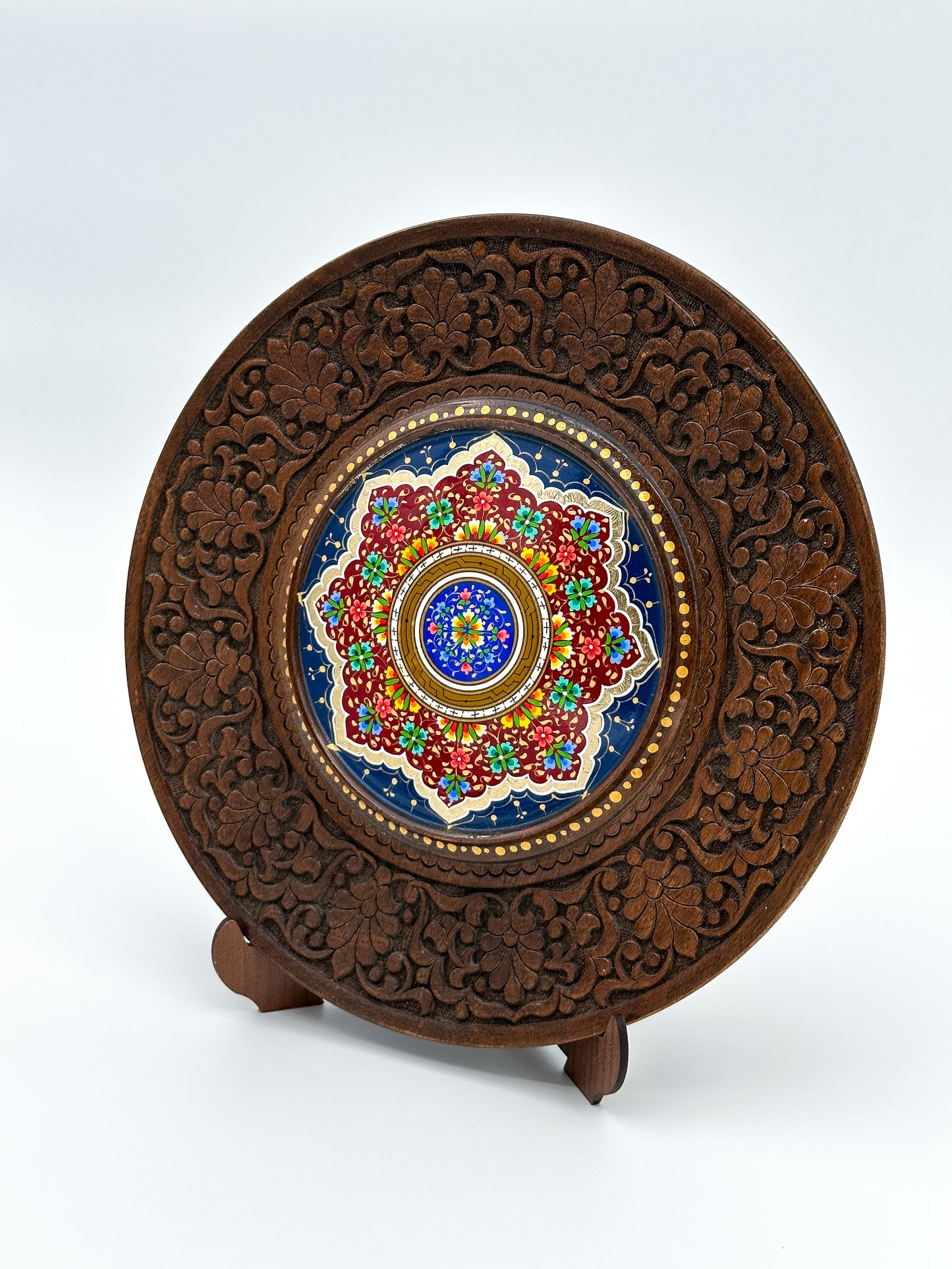 Royal Blossom Mandala Wall Plate