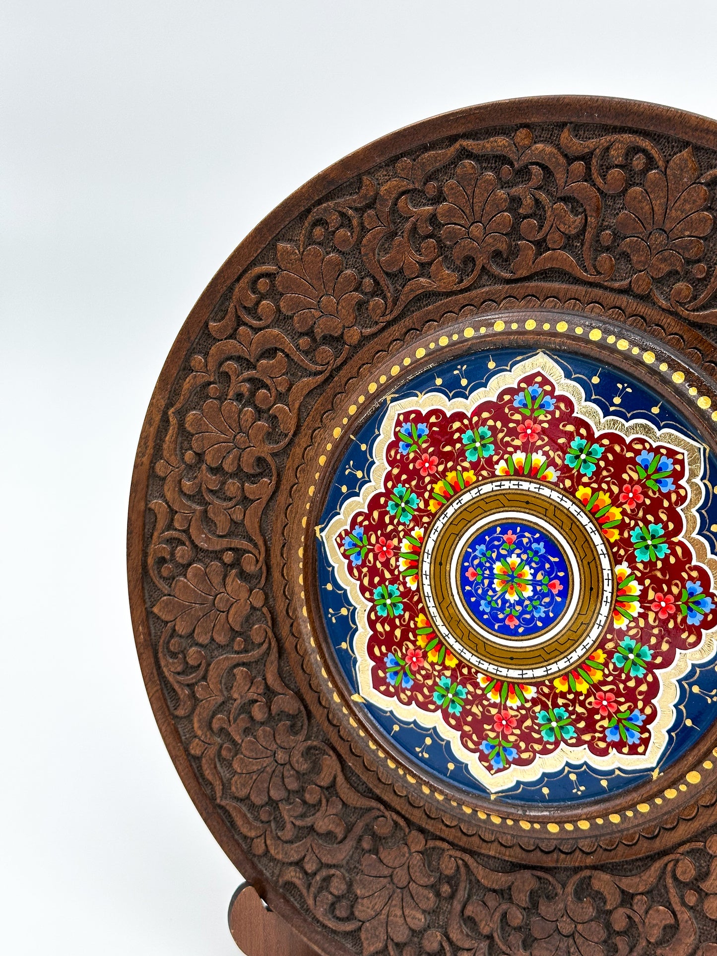 Royal Blossom Mandala Wall Plate