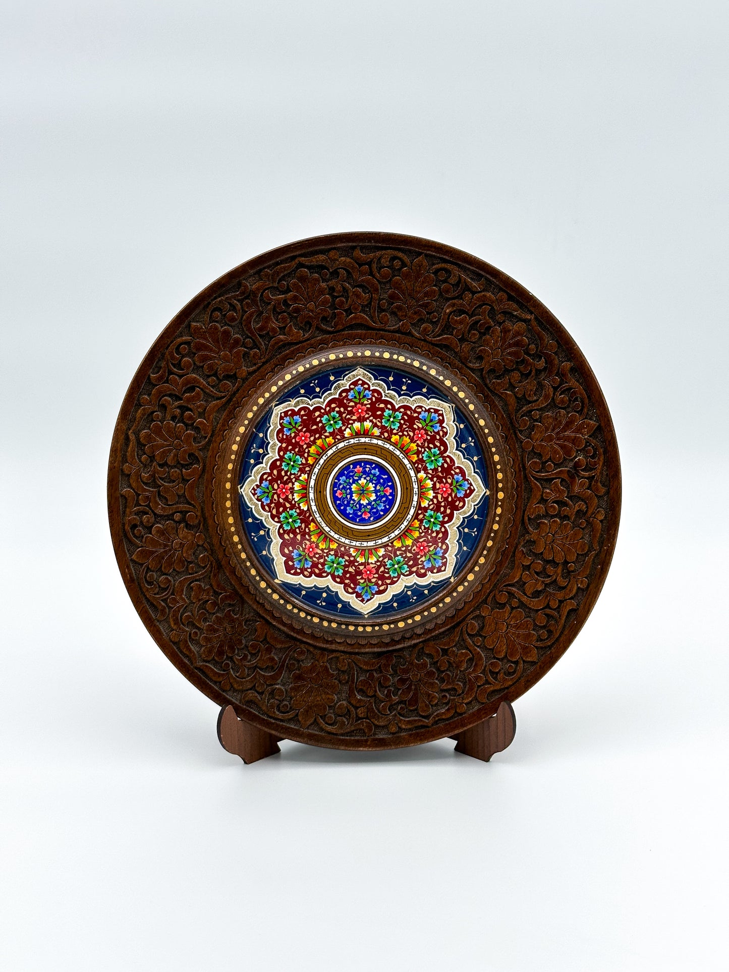 Royal Blossom Mandala Wall Plate