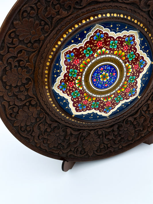 Royal Blossom Mandala Wall Plate