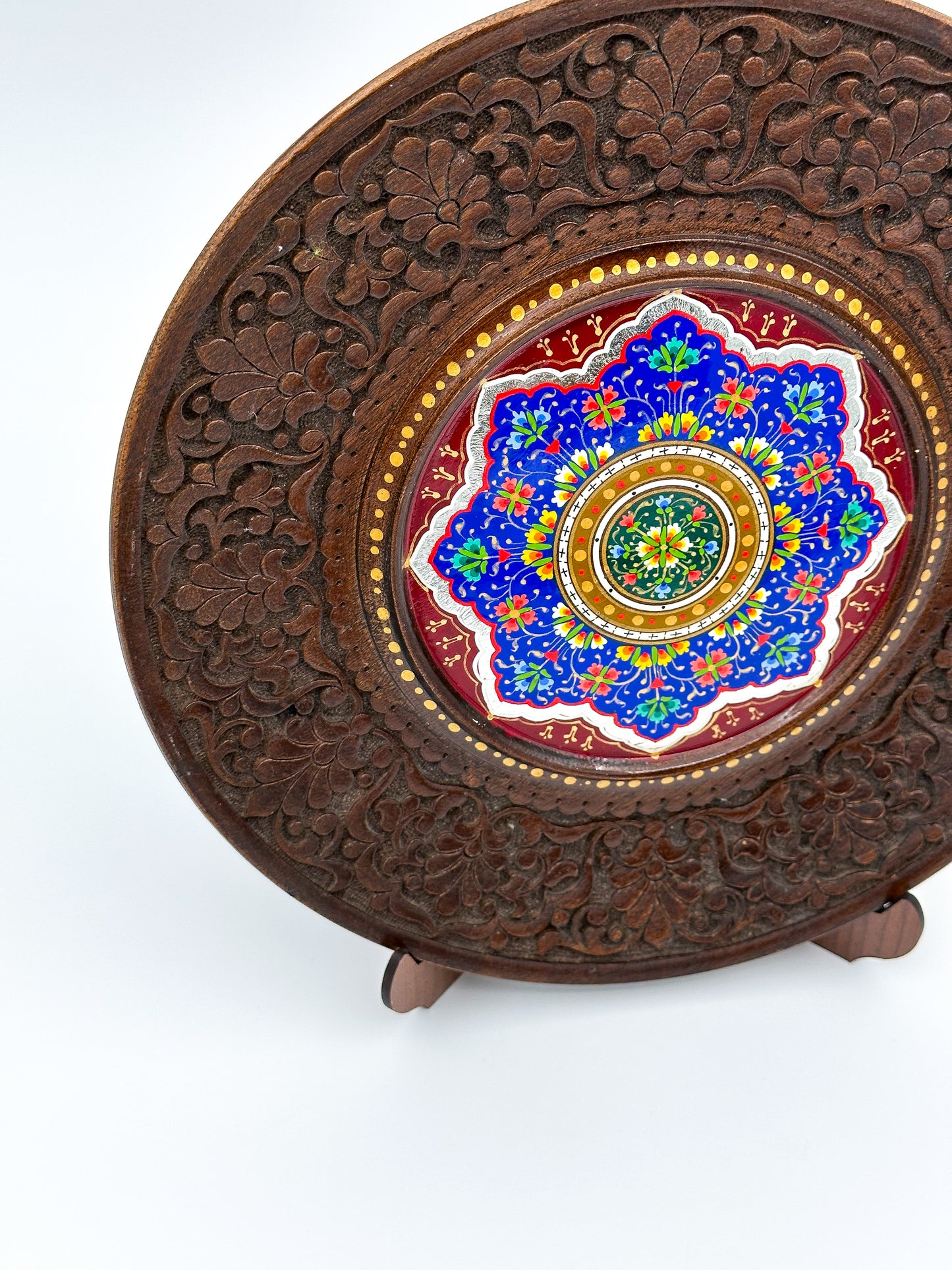 Sapphire Mandala Wall Plate