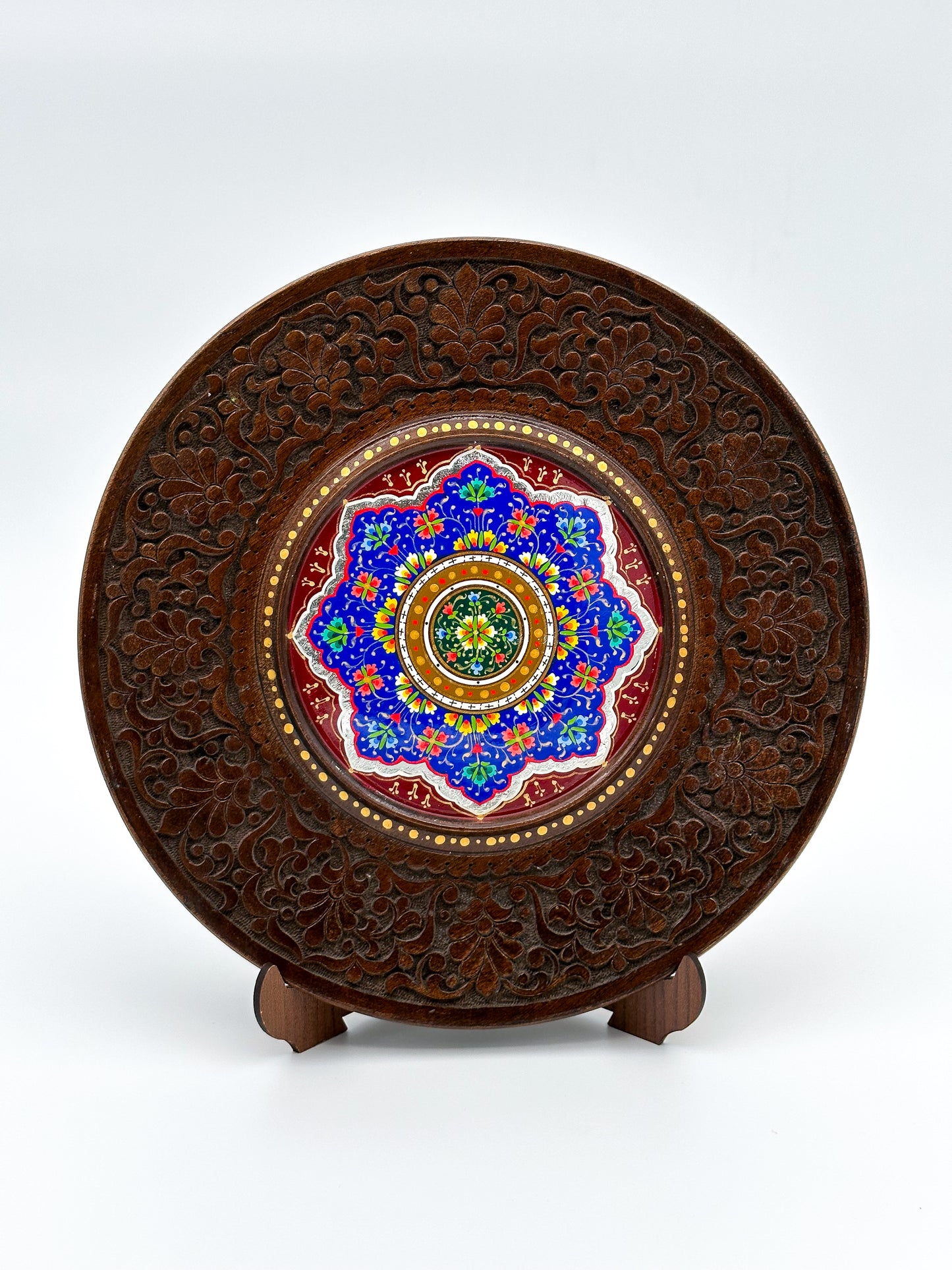 Sapphire Mandala Wall Plate