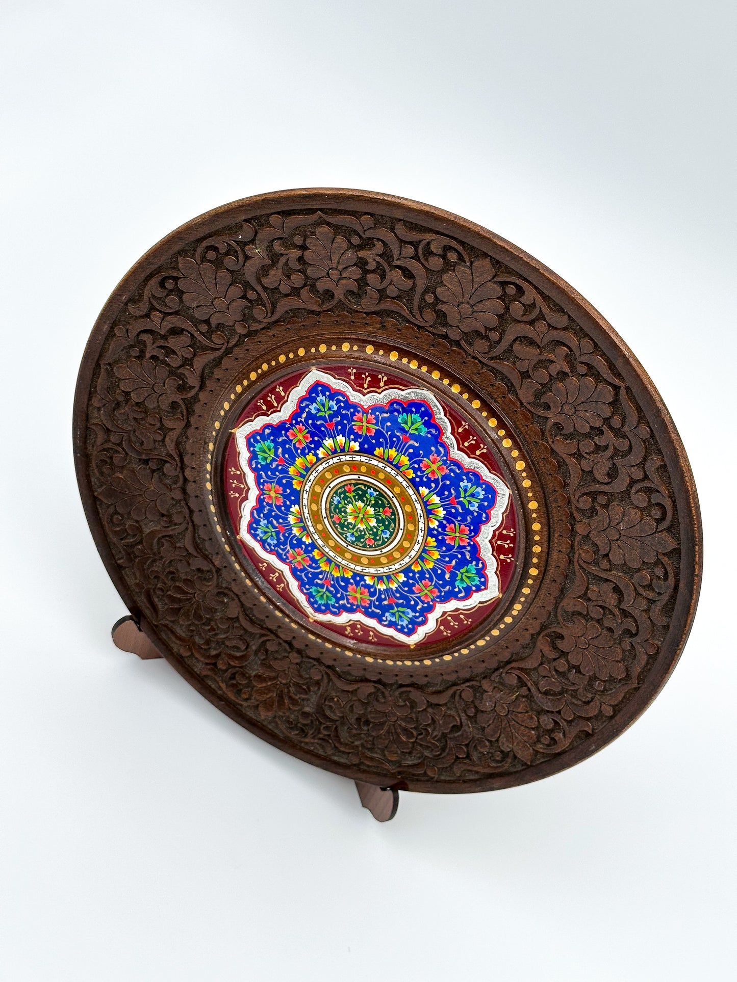 Sapphire Mandala Wall Plate