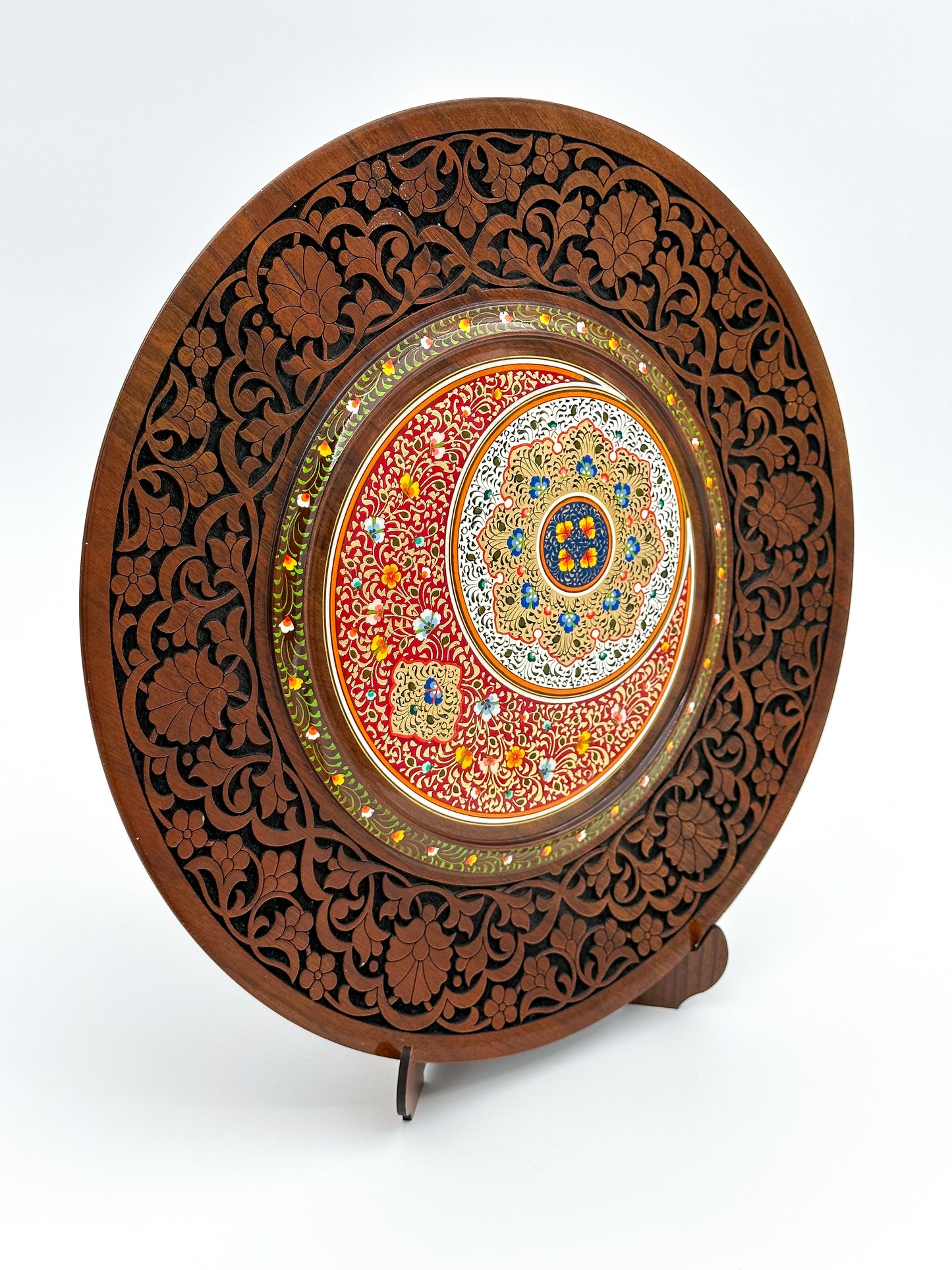 Floral Harmony Wall Plate