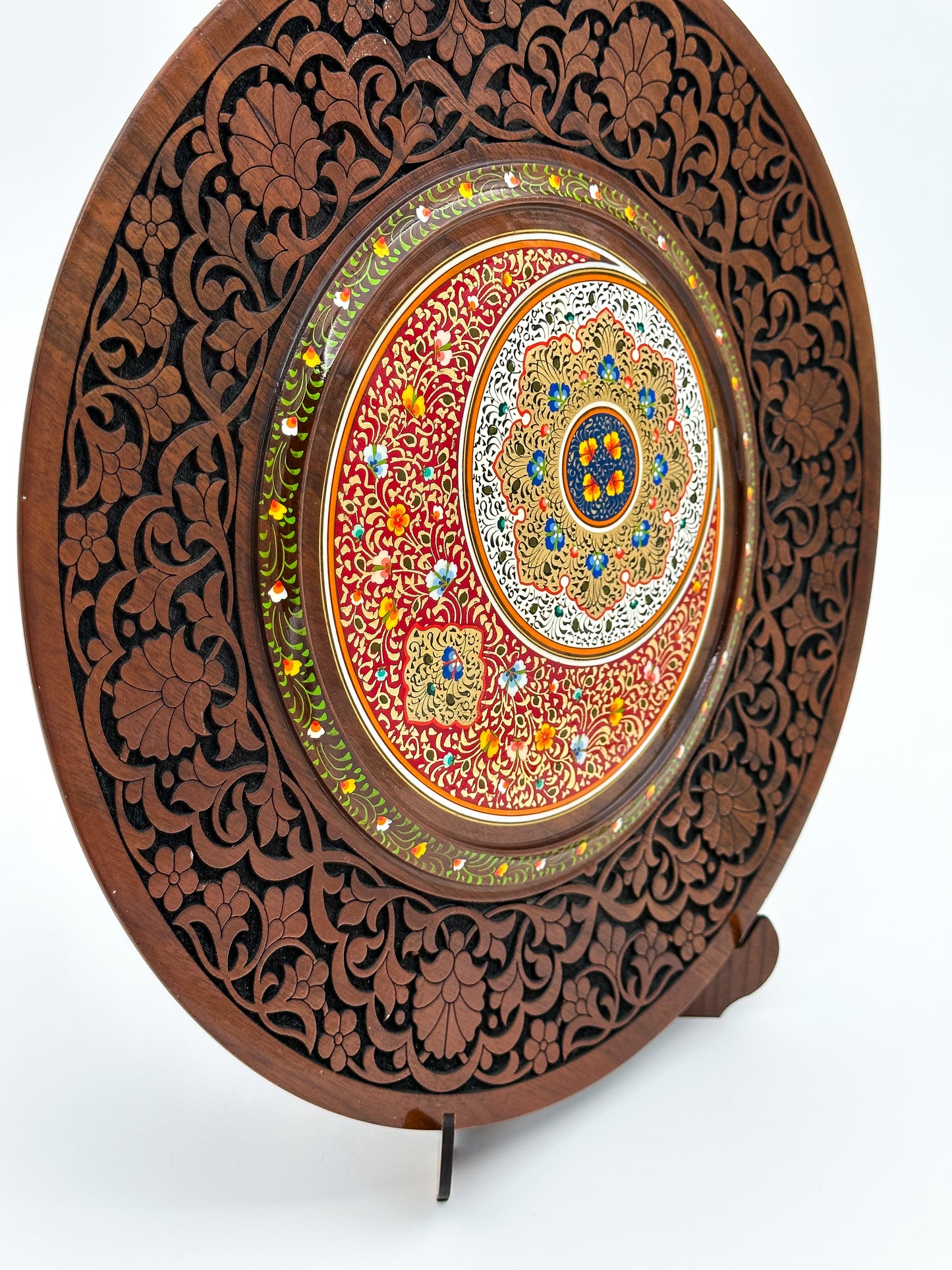 Floral Harmony Wall Plate