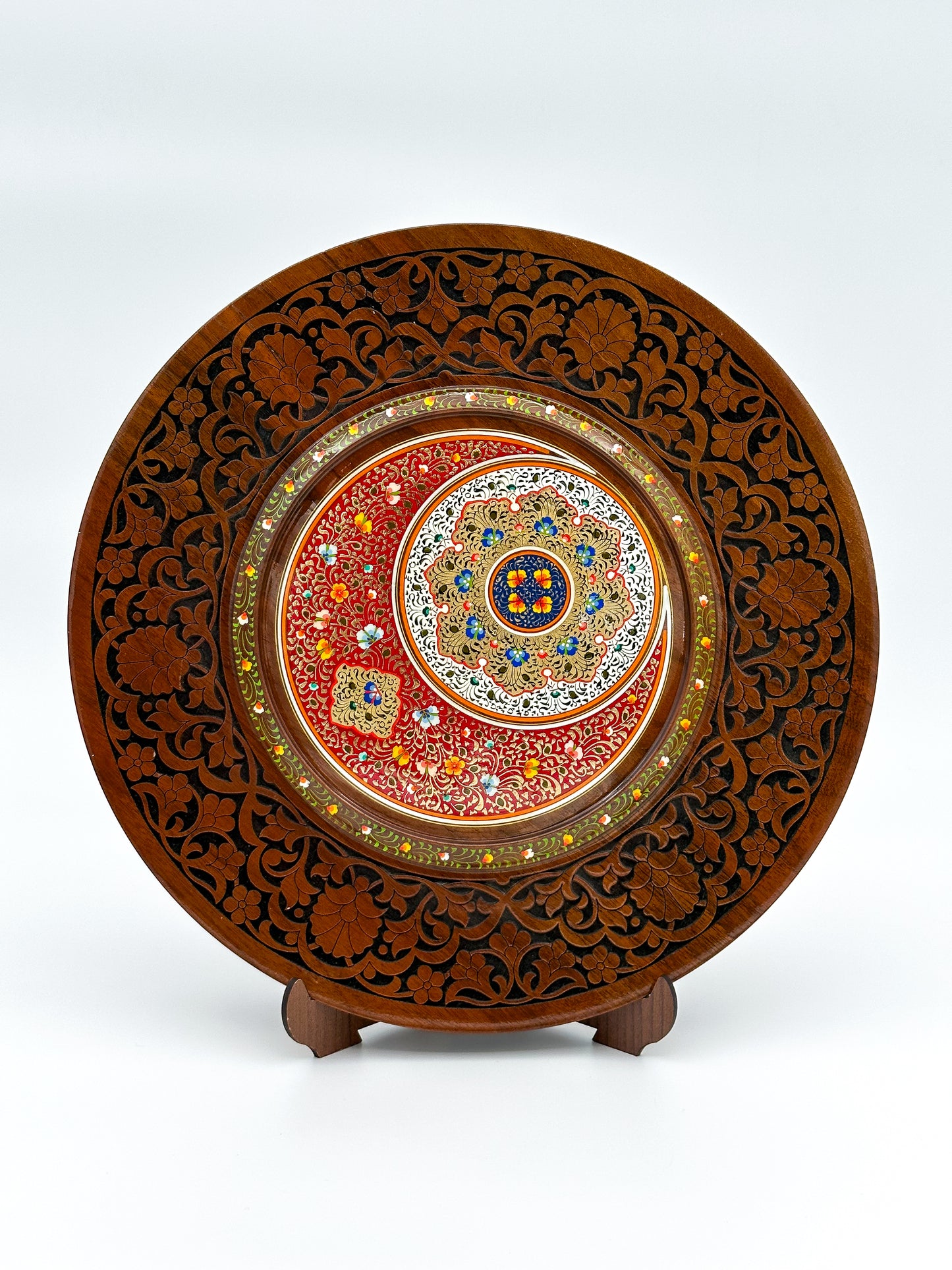 Floral Harmony Wall Plate