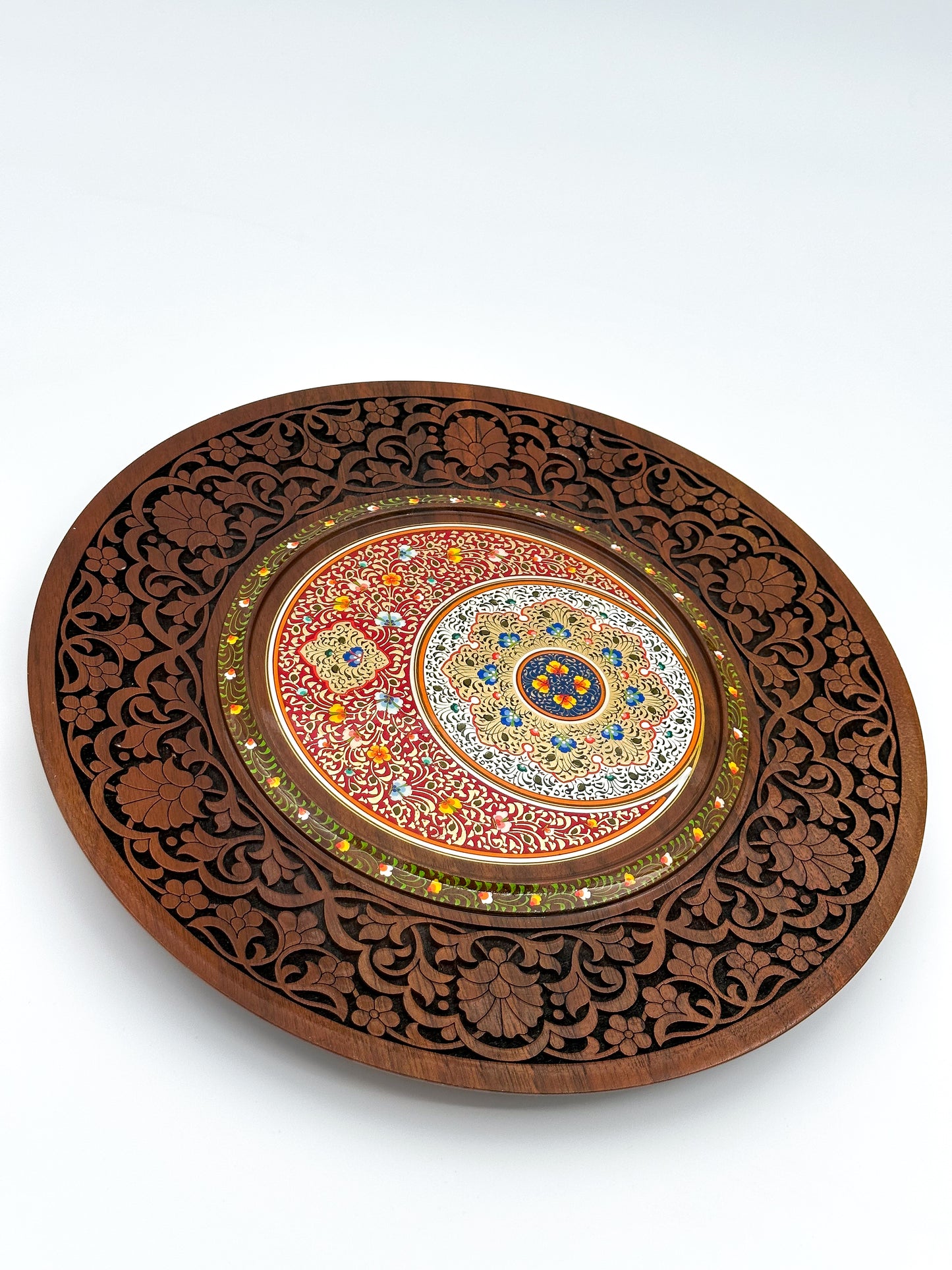 Floral Harmony Wall Plate