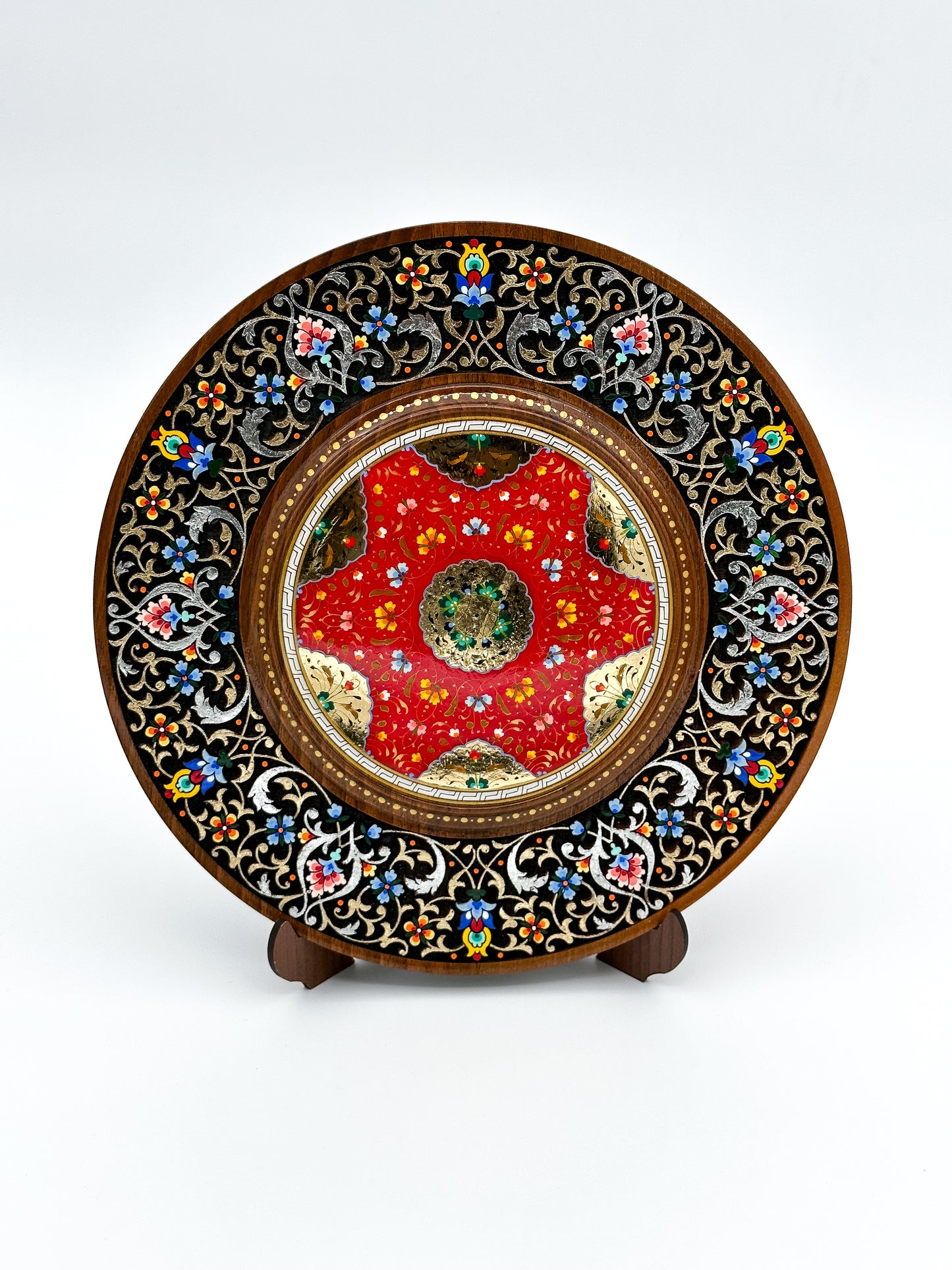 Oriental Starburst Decorative Wall Plate