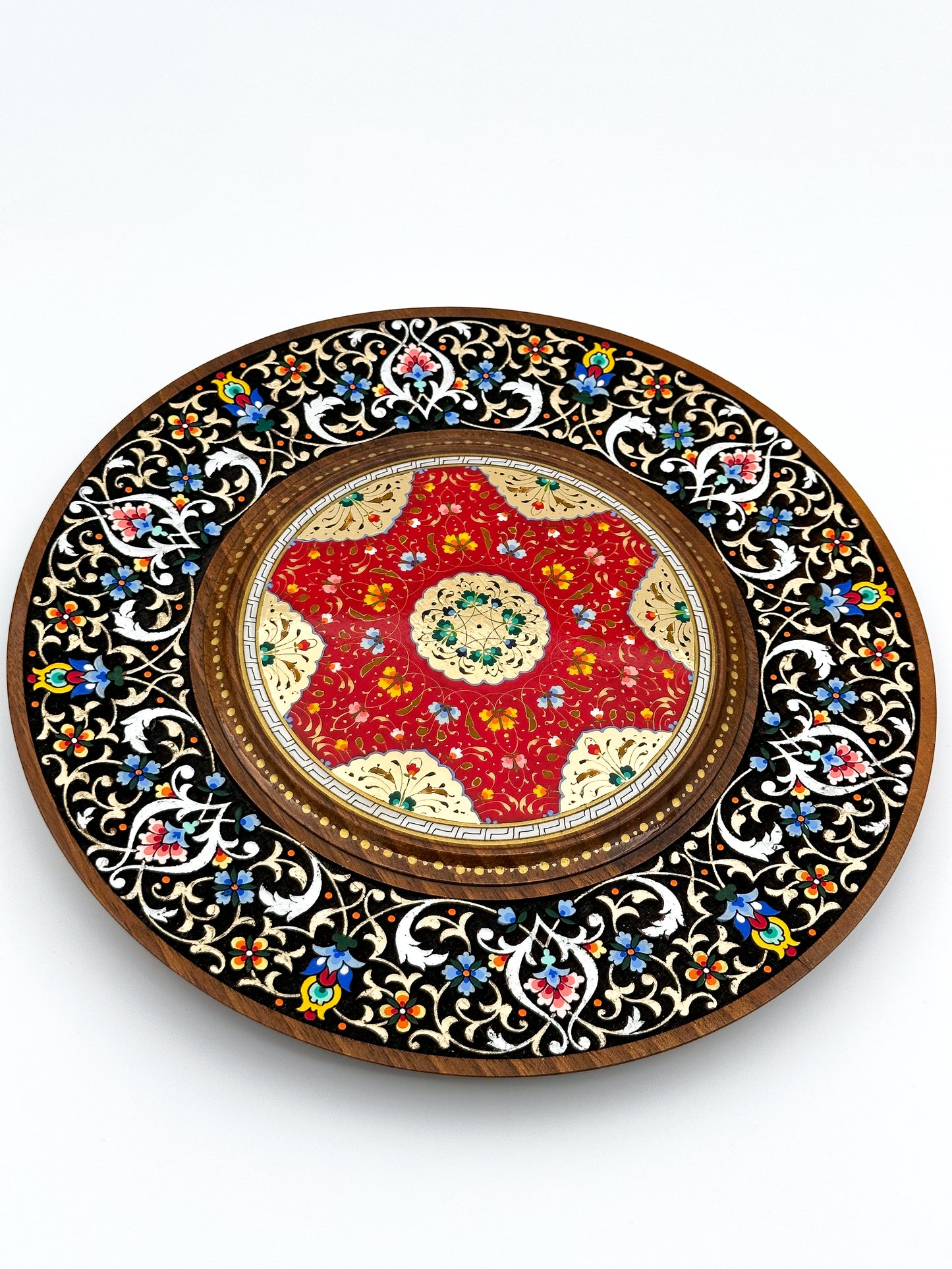 Oriental Starburst Decorative Wall Plate