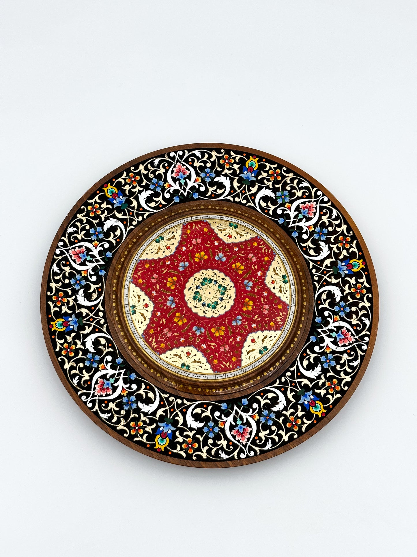 Oriental Starburst Decorative Wall Plate