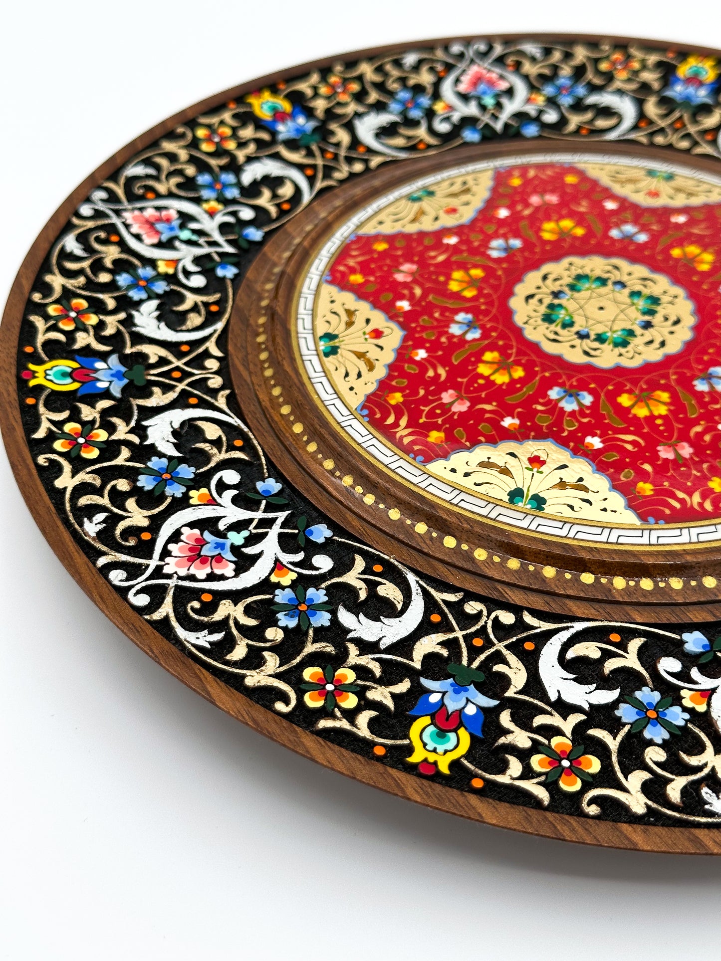 Oriental Starburst Decorative Wall Plate