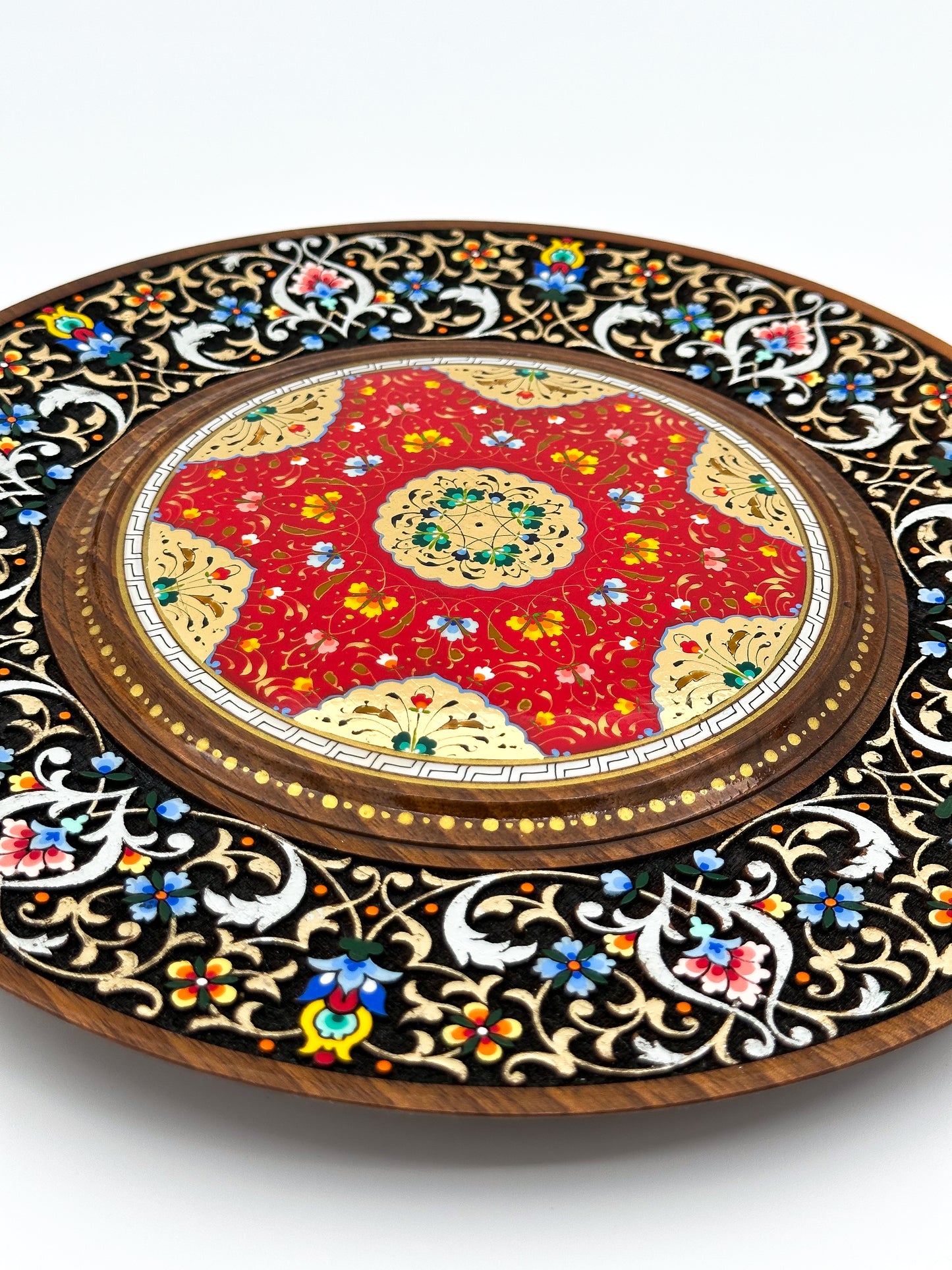 Oriental Starburst Decorative Wall Plate