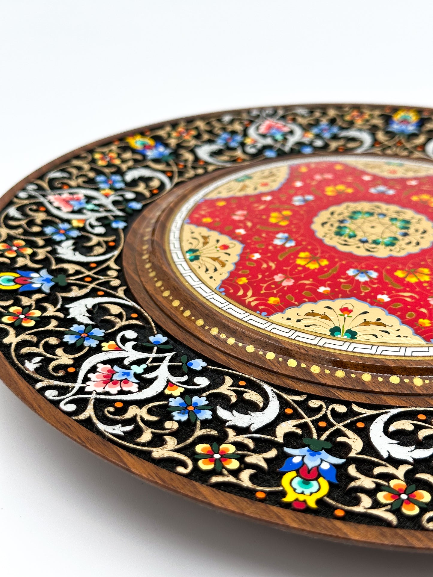 Oriental Starburst Decorative Wall Plate