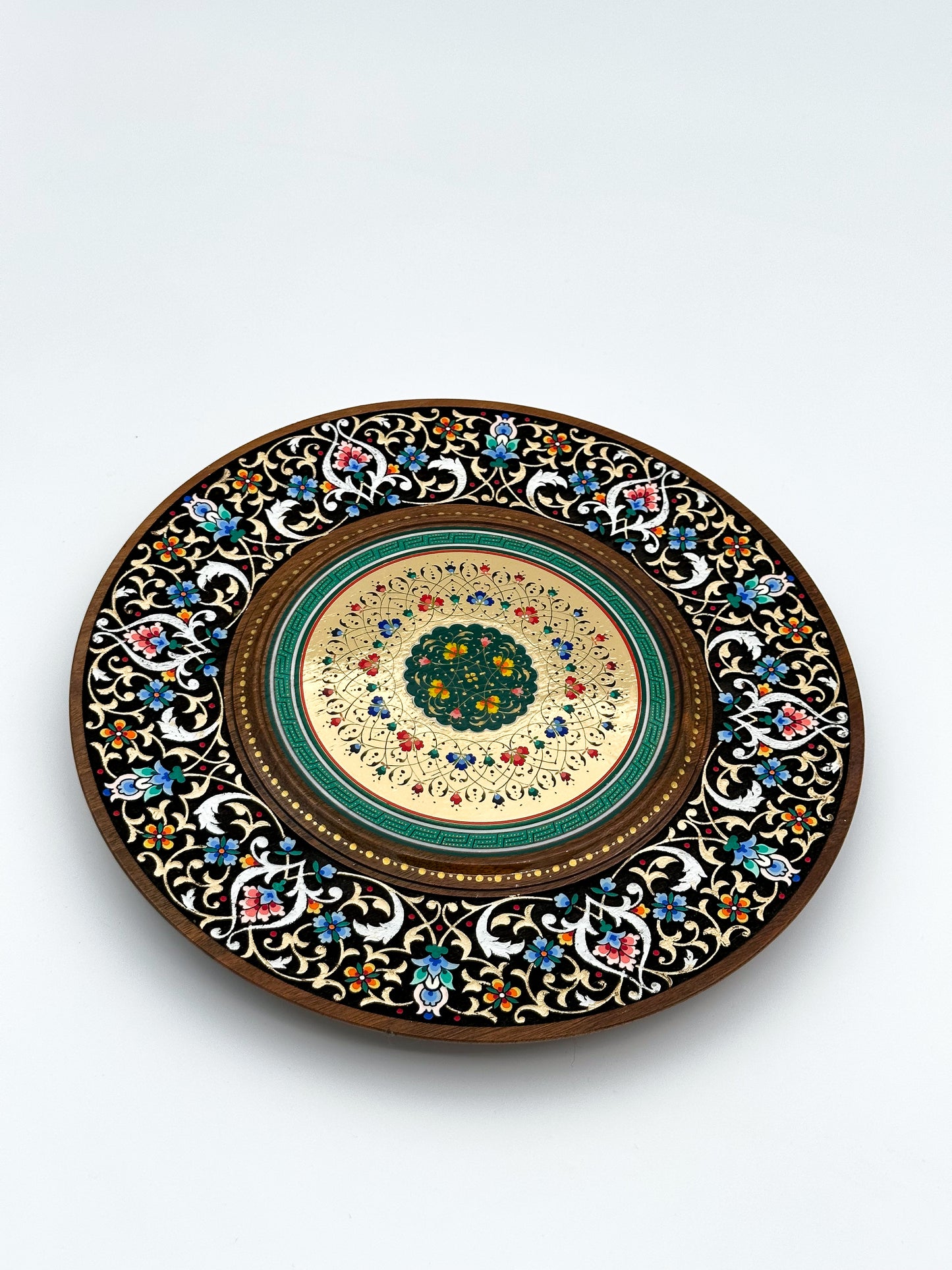 The Floral Harmony Decorative Wall Plate