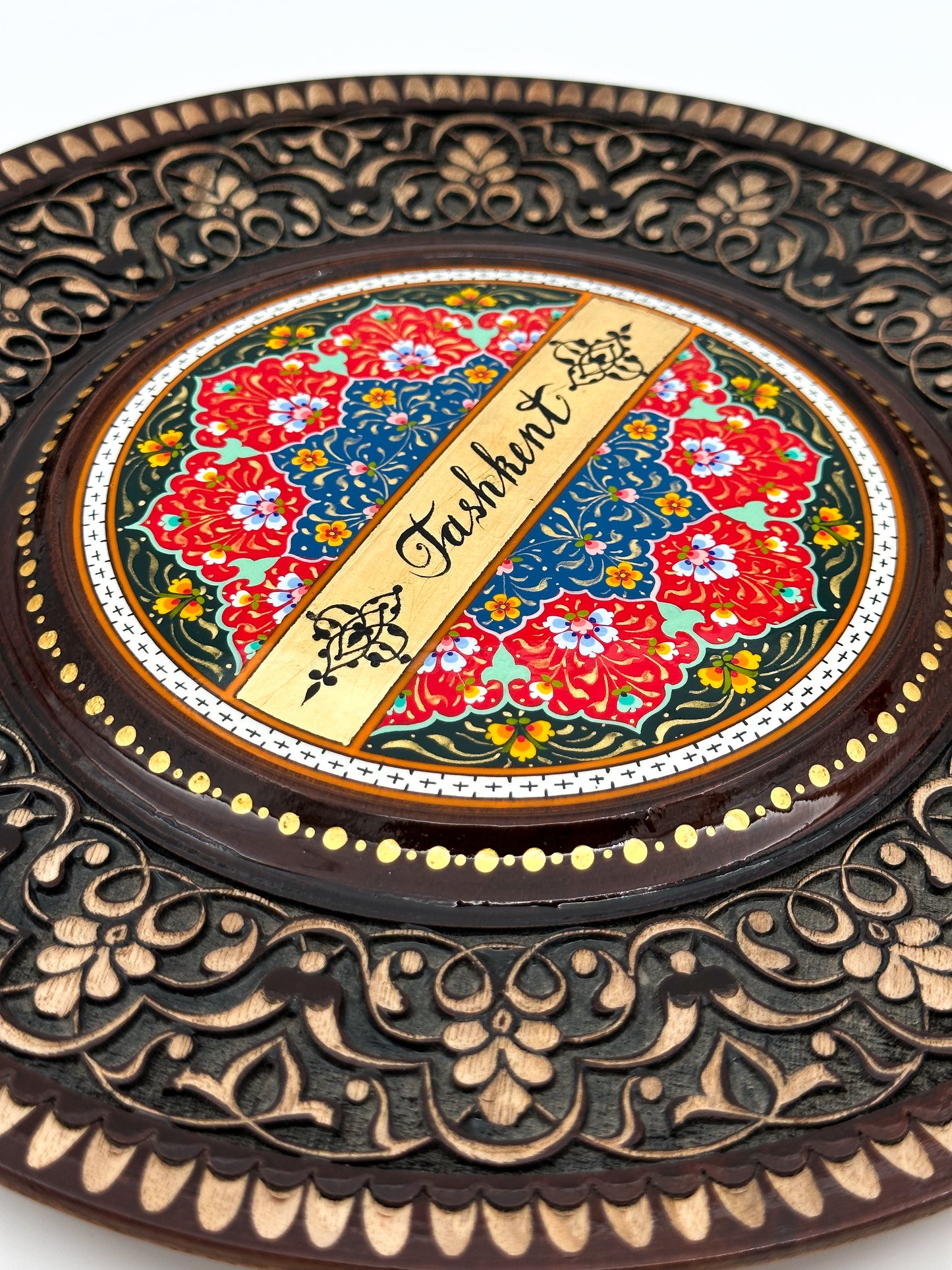 Handcrafted Tashkent Decorative Wall Plate