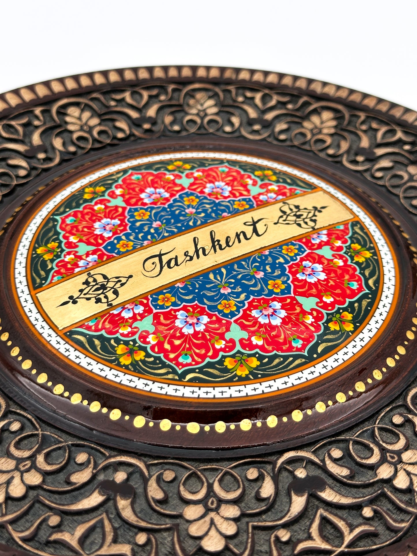 Handcrafted Tashkent Decorative Wall Plate