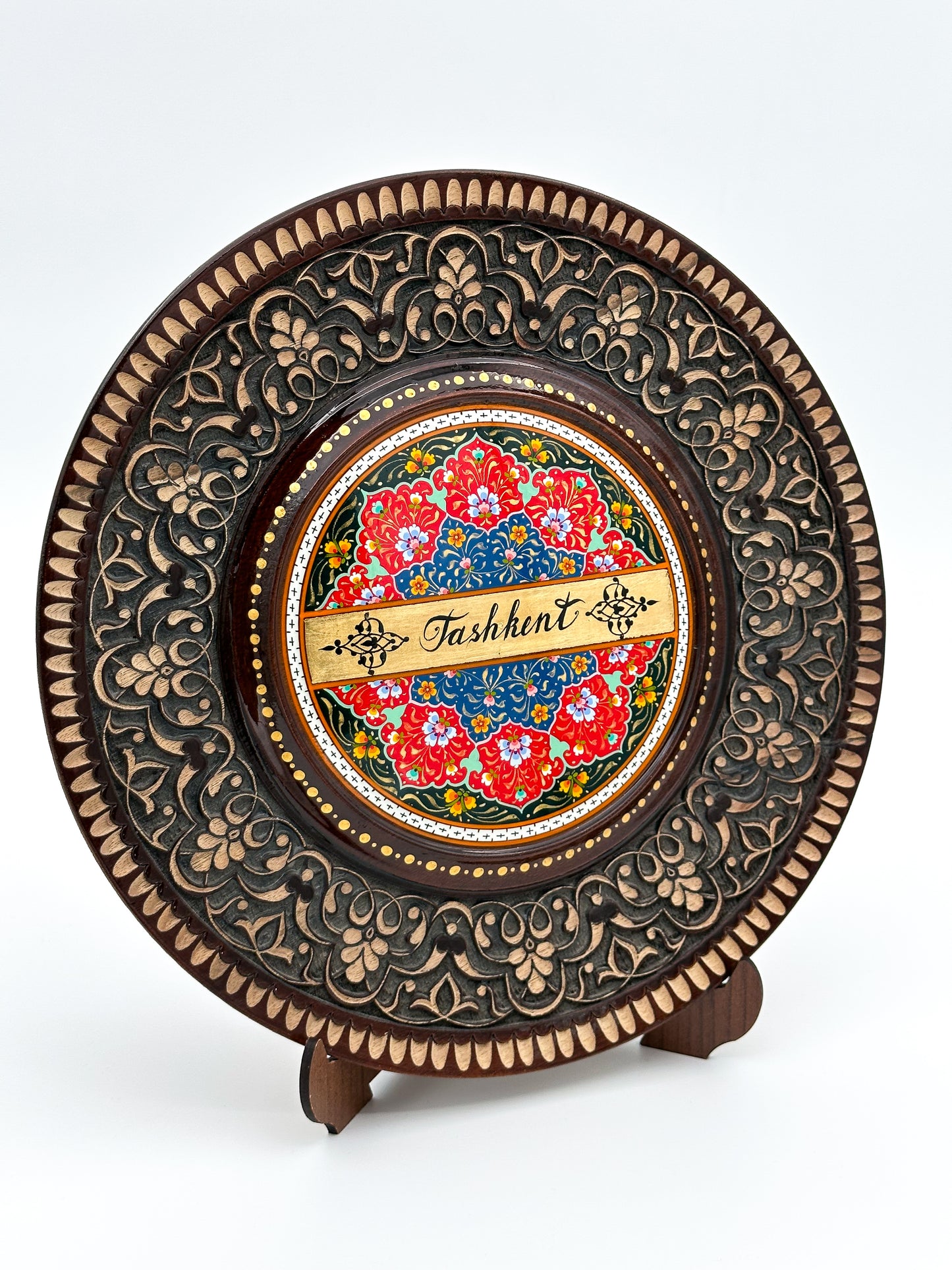 Handcrafted Tashkent Decorative Wall Plate