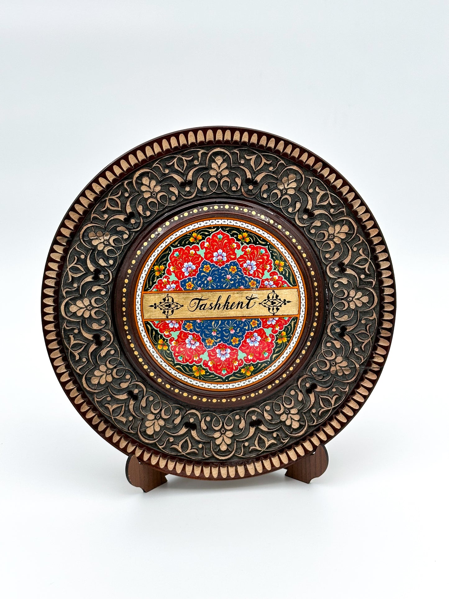 Handcrafted Tashkent Decorative Wall Plate