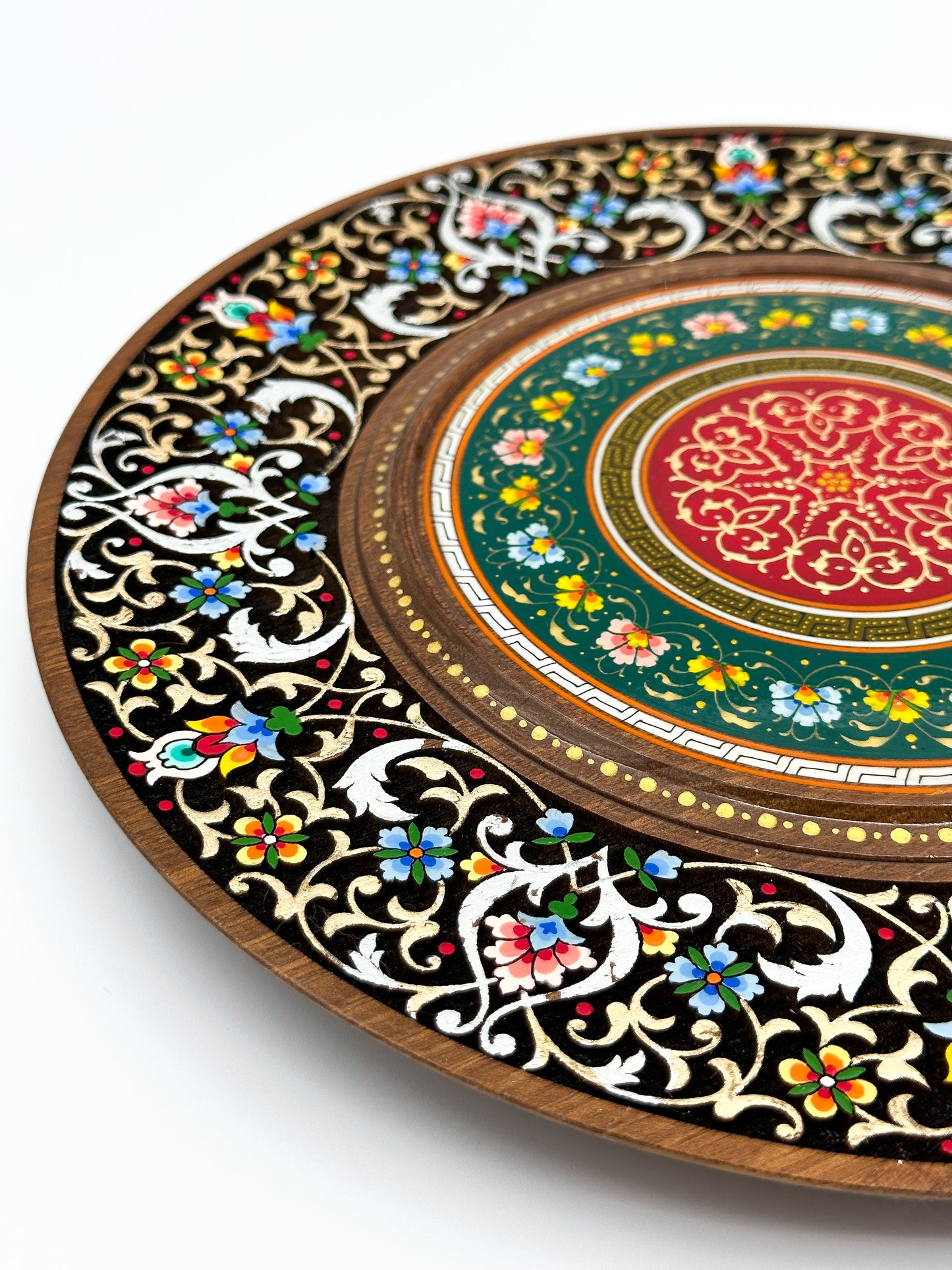 Eternal Floral Harmony Wall Plate