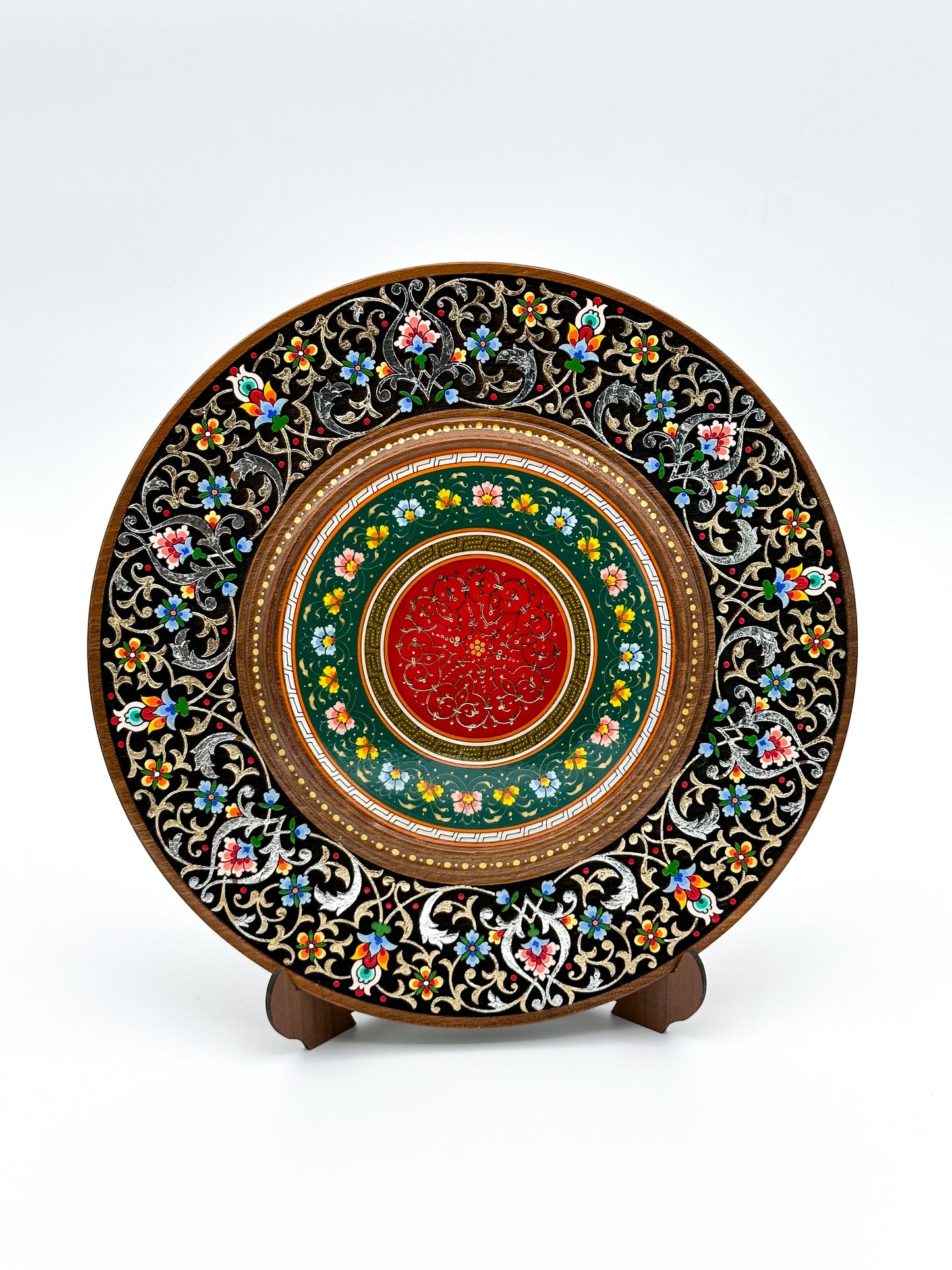 Eternal Floral Harmony Wall Plate