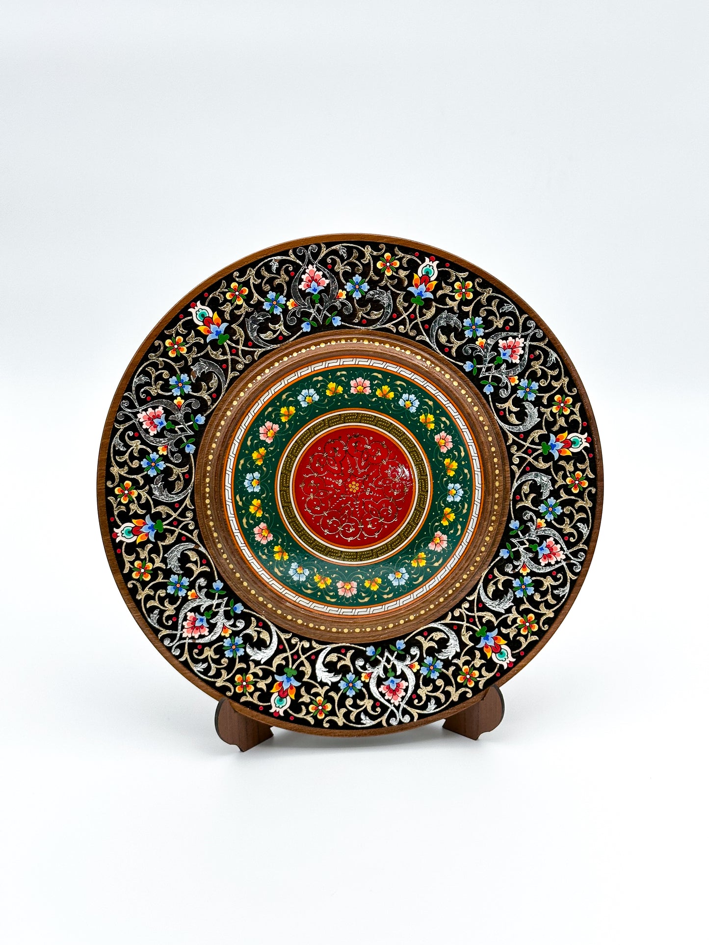 Eternal Floral Harmony Wall Plate